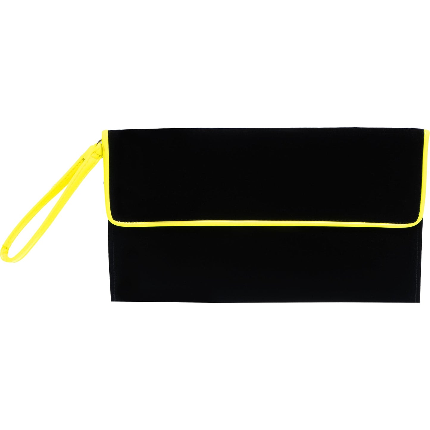 Giannini 4 Pack Velvet & Neon Large Clutch Wristlet Pouch