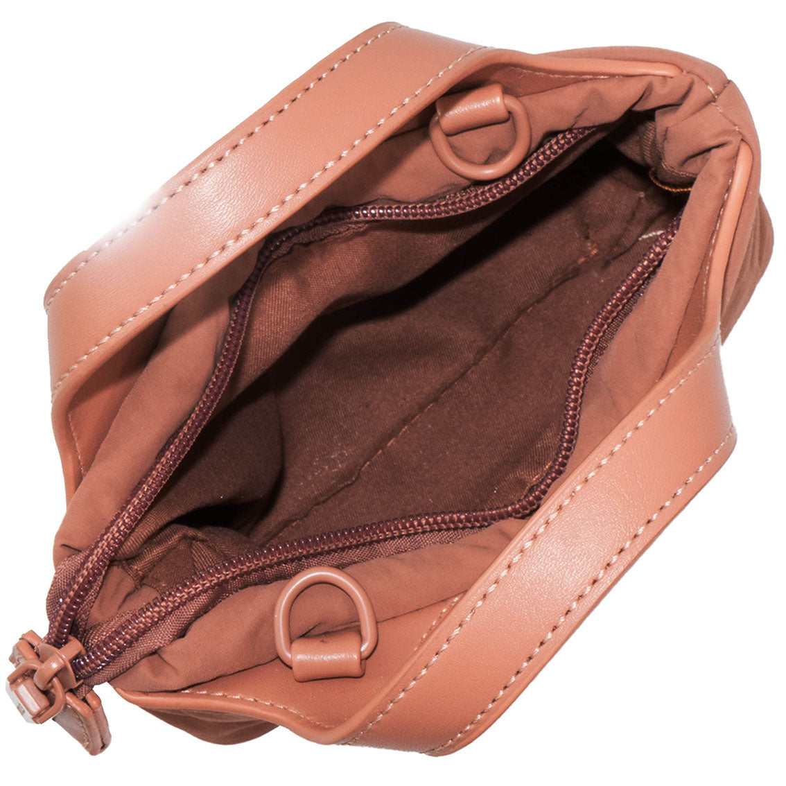 Max Studio Matte Puffer Nylon Tubular Quilt Tote