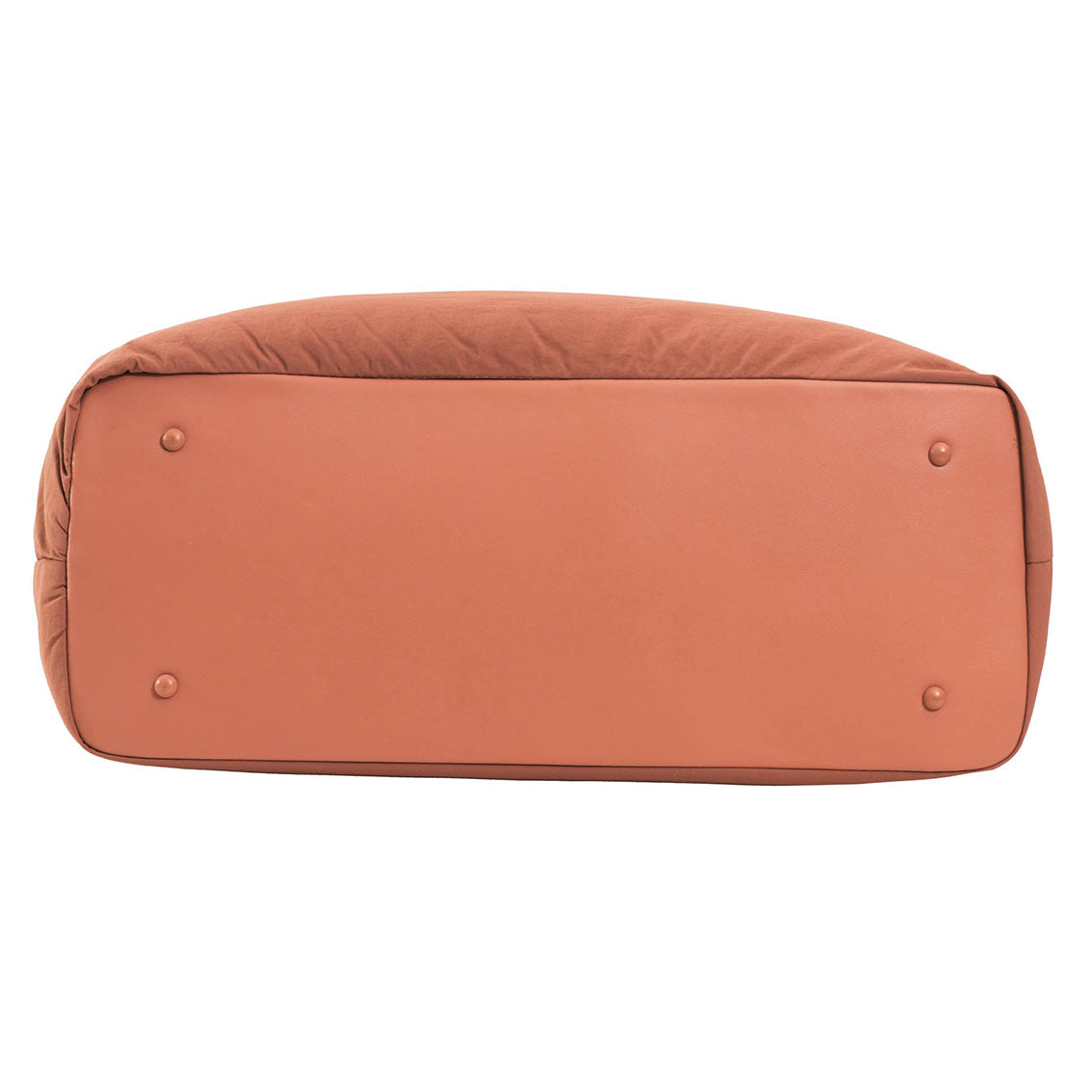 Max Studio Matte Puffer Nylon Tubular Quilt Tote