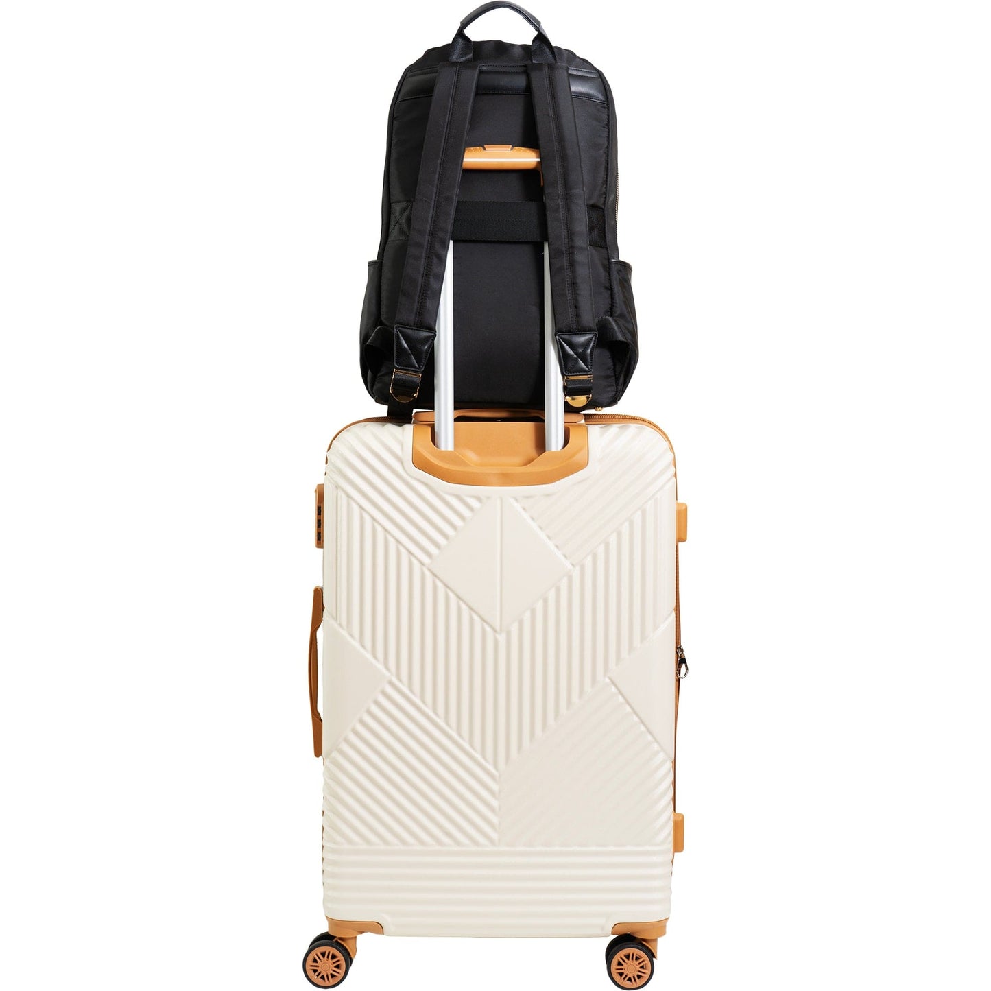 Ellen Tracy 19 Inch Nylon Twill Workbook Laptop Backpack