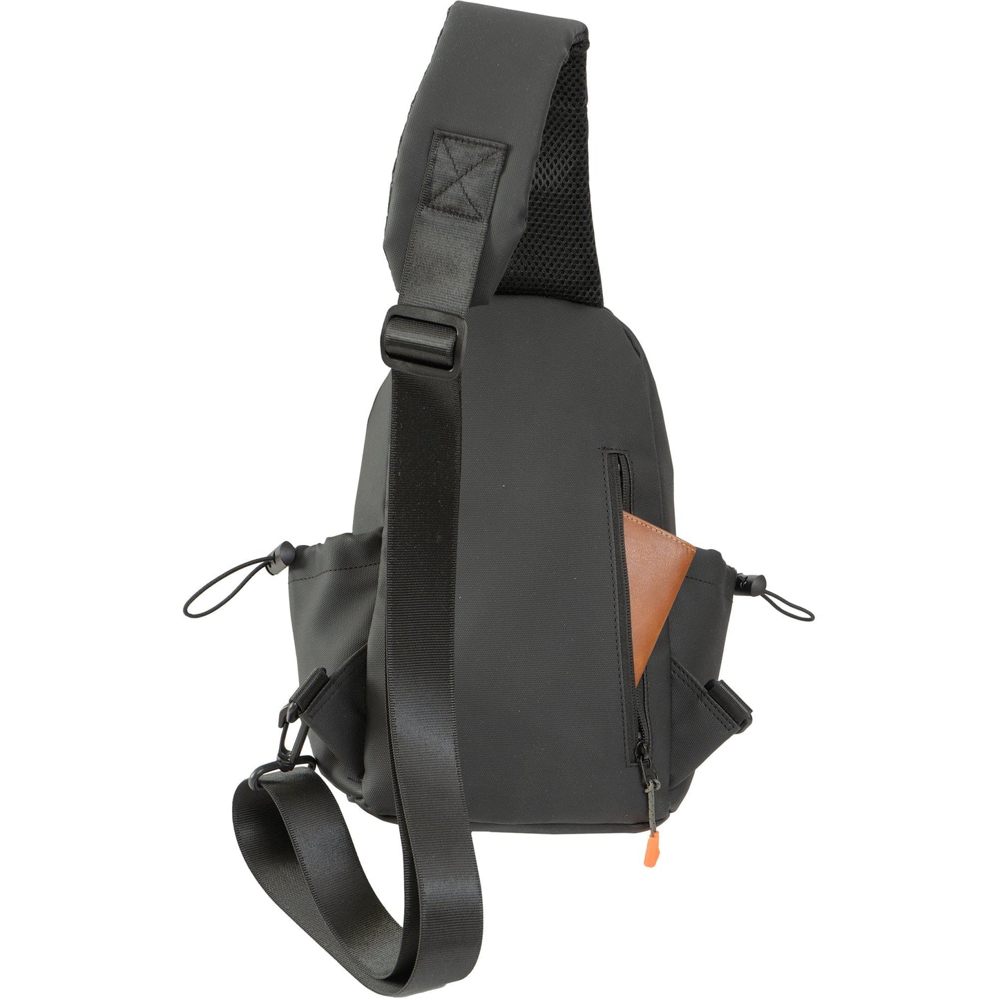 The Indio | 14-In Textured Tarpaulin Crossbody Sling Bag