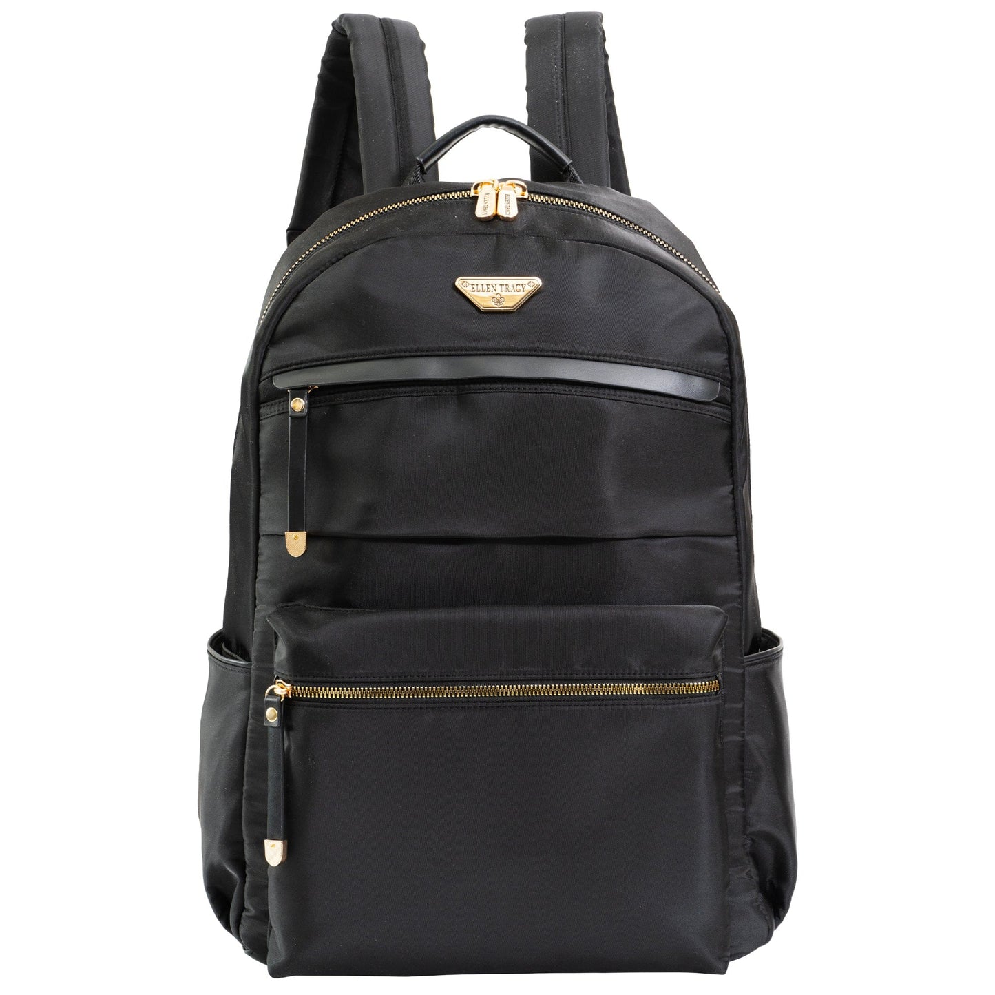 Ellen Tracy 19 Inch Nylon Twill Workbook Laptop Backpack