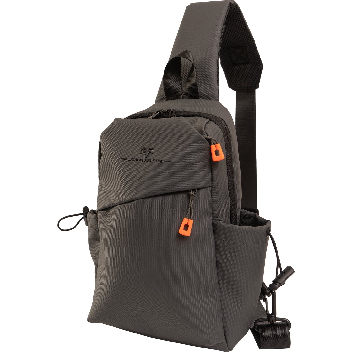 The Indio | 14-In Textured Tarpaulin Crossbody Sling Bag