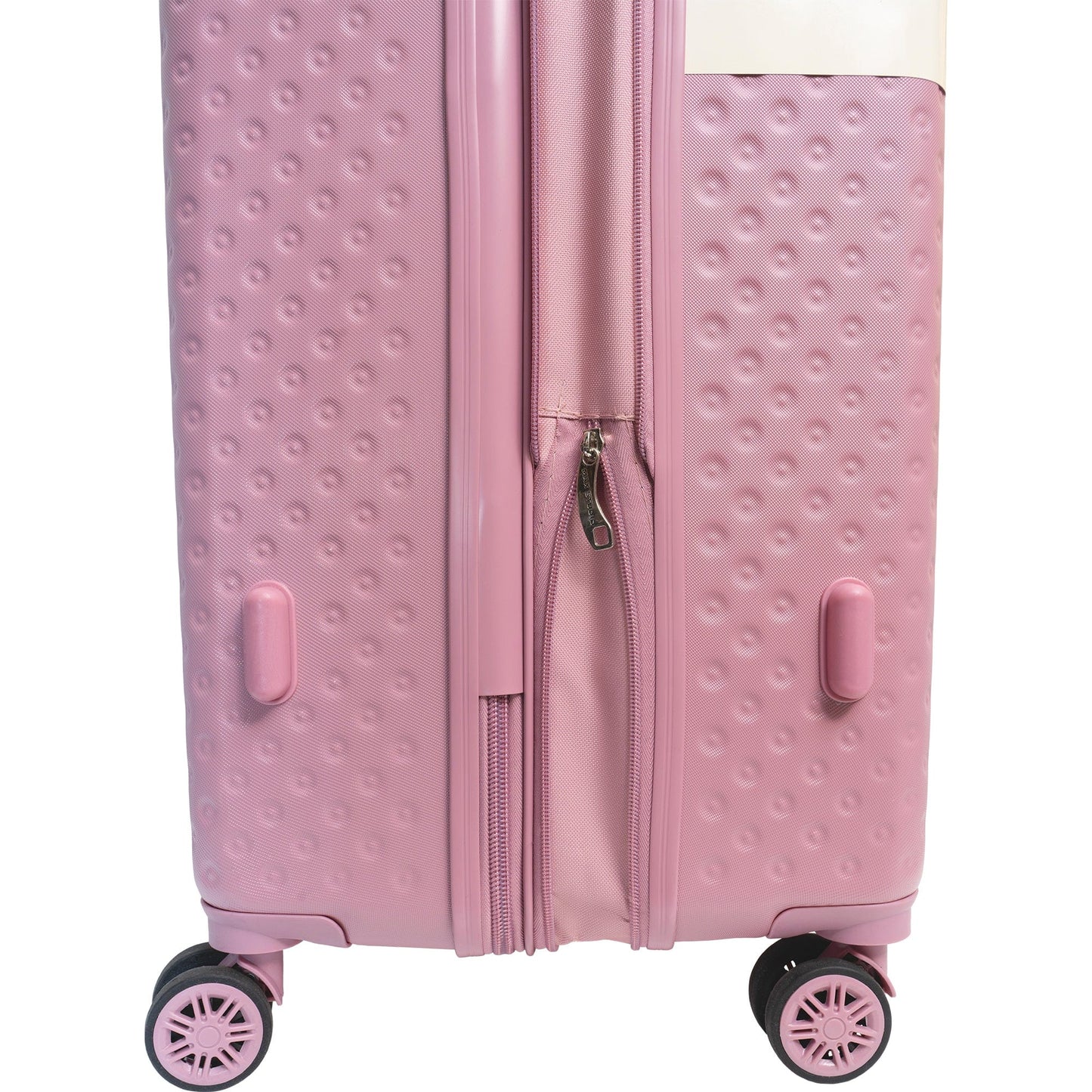 Max Studio Tonal Tufted ABS 2-Piece Hard-Sided Luggage Set