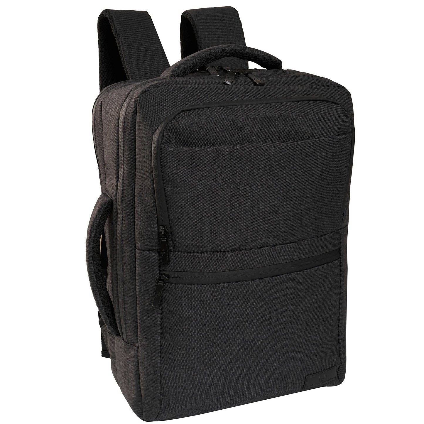 Jack Abrahams The Bristol Twill Nylon 19-In Convertible Travel Backpack