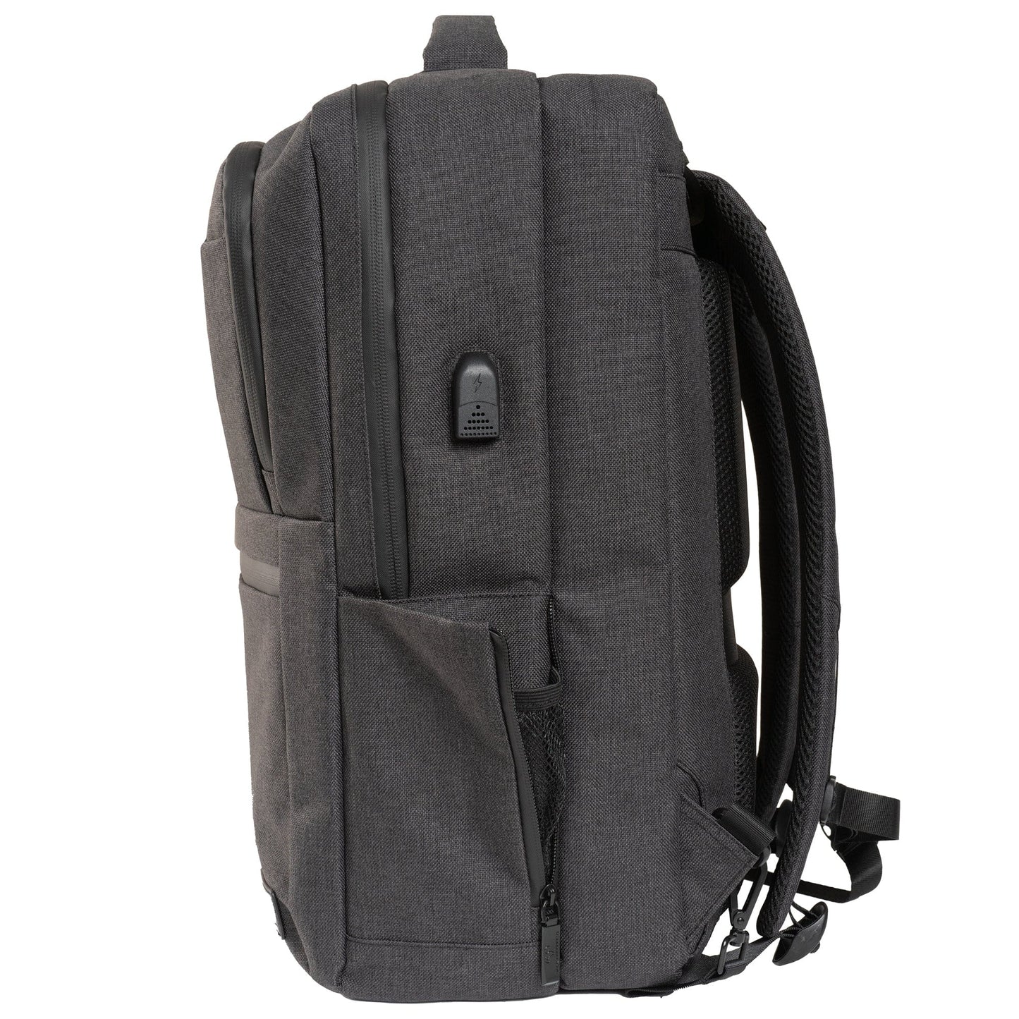 Jack Abrahams The Bristol Twill Nylon 19-In Convertible Travel Backpack