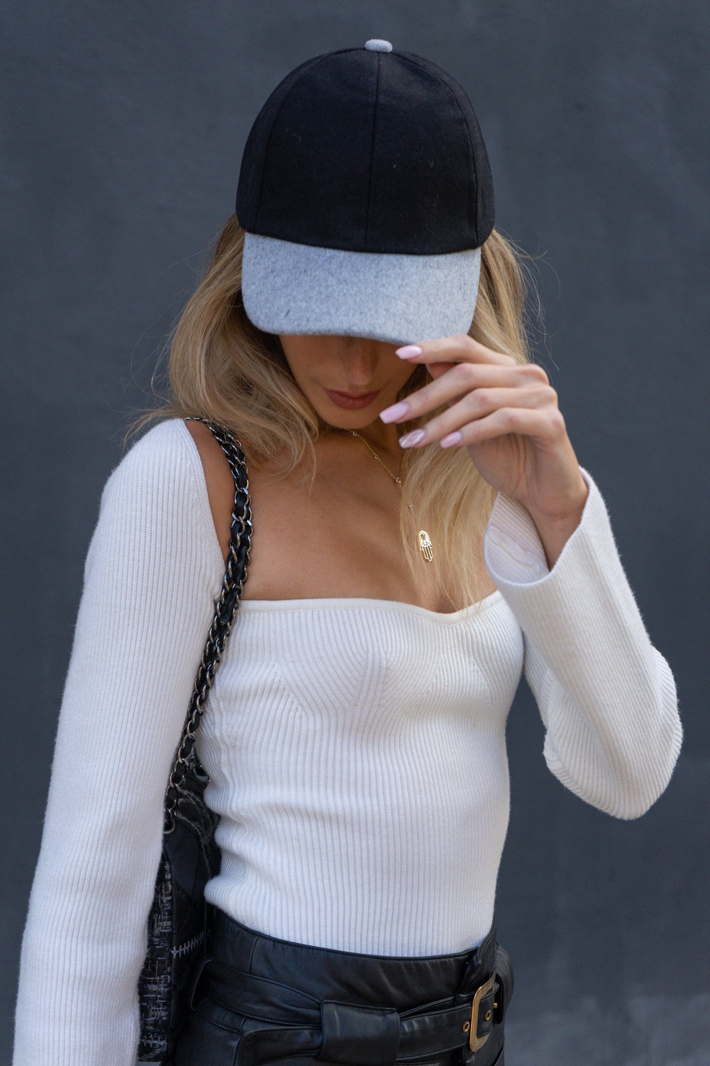 Magid Color Block Baseball Cap