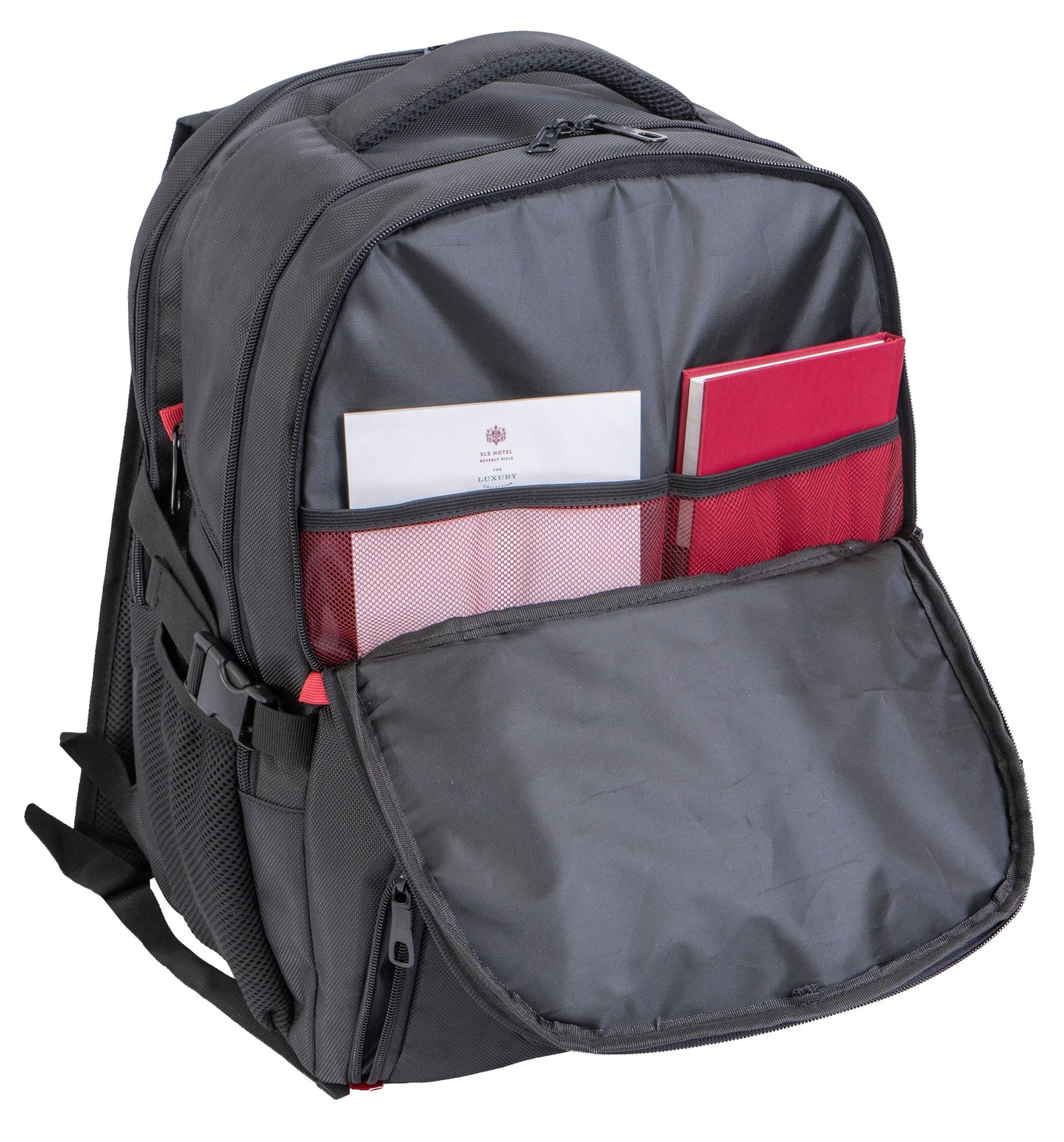 Jack Abrahams The Mason Nylon 19-Inch Workbook Travel Backpack