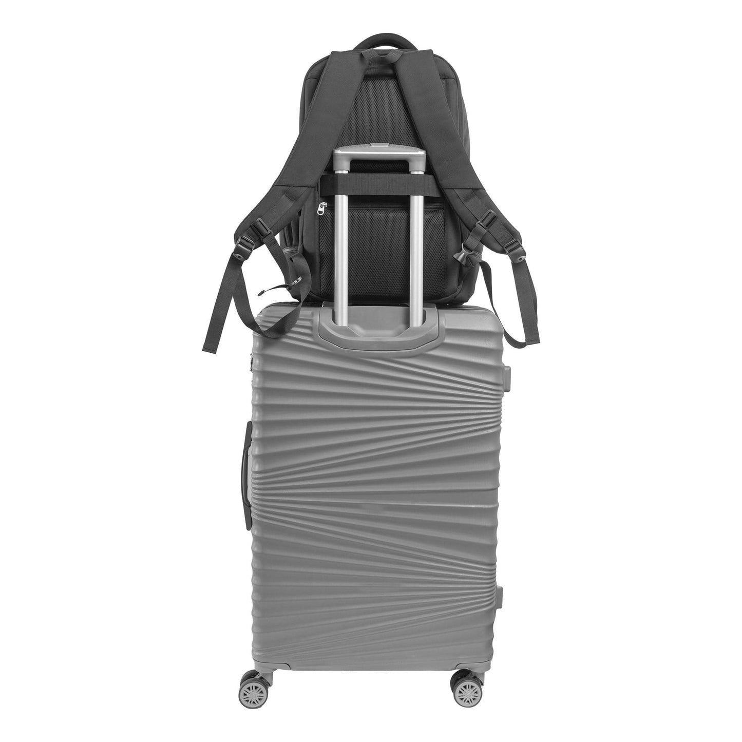 Jack Abrahams The Rhodes 18 In. Denier Nylon Workbook Backpack
