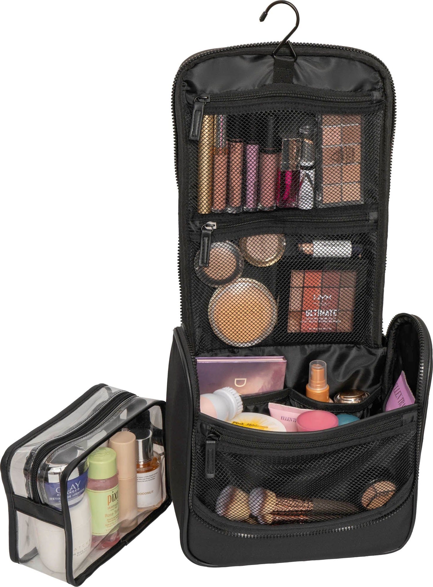 Joan & David High Density Sport Nylon Hanging Toiletry Organizer Bag