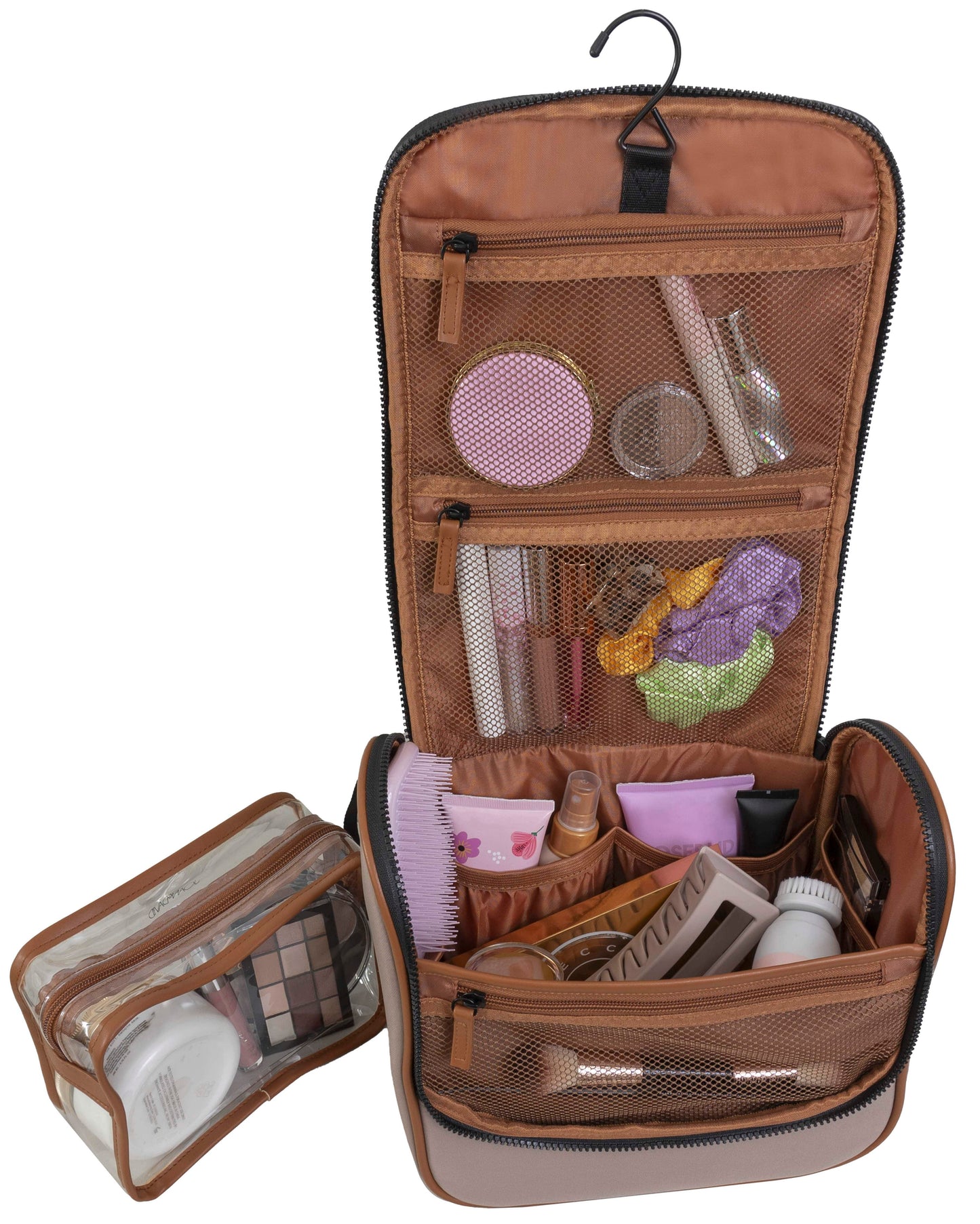 Joan & David High Density Sport Nylon Hanging Toiletry Organizer Bag