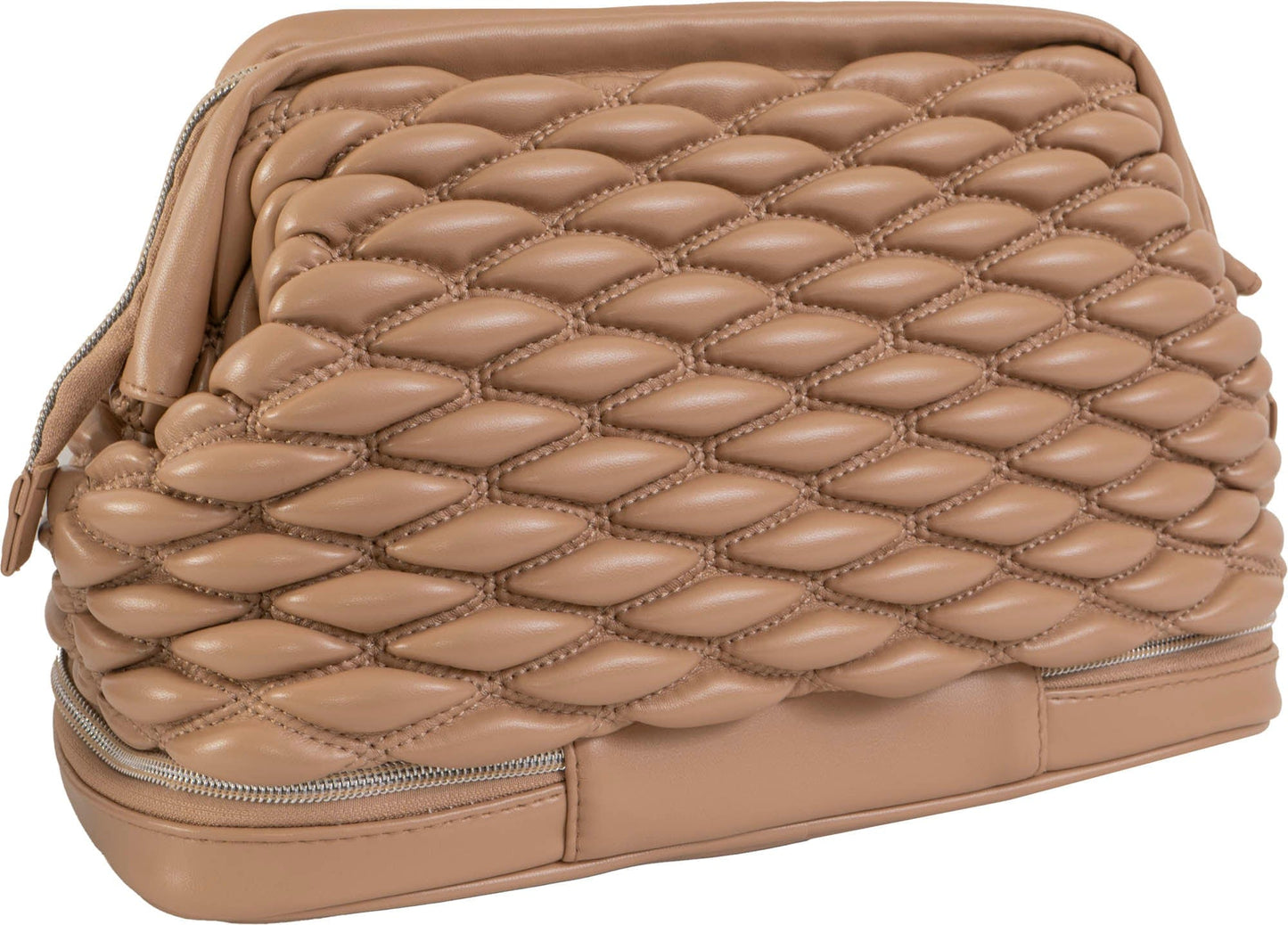 Joan & David Bubble Quilted Cosmetic Bag
