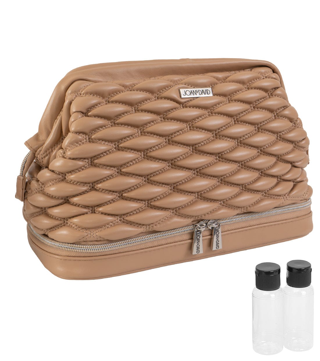 Joan & David Bubble Quilted Cosmetic Bag