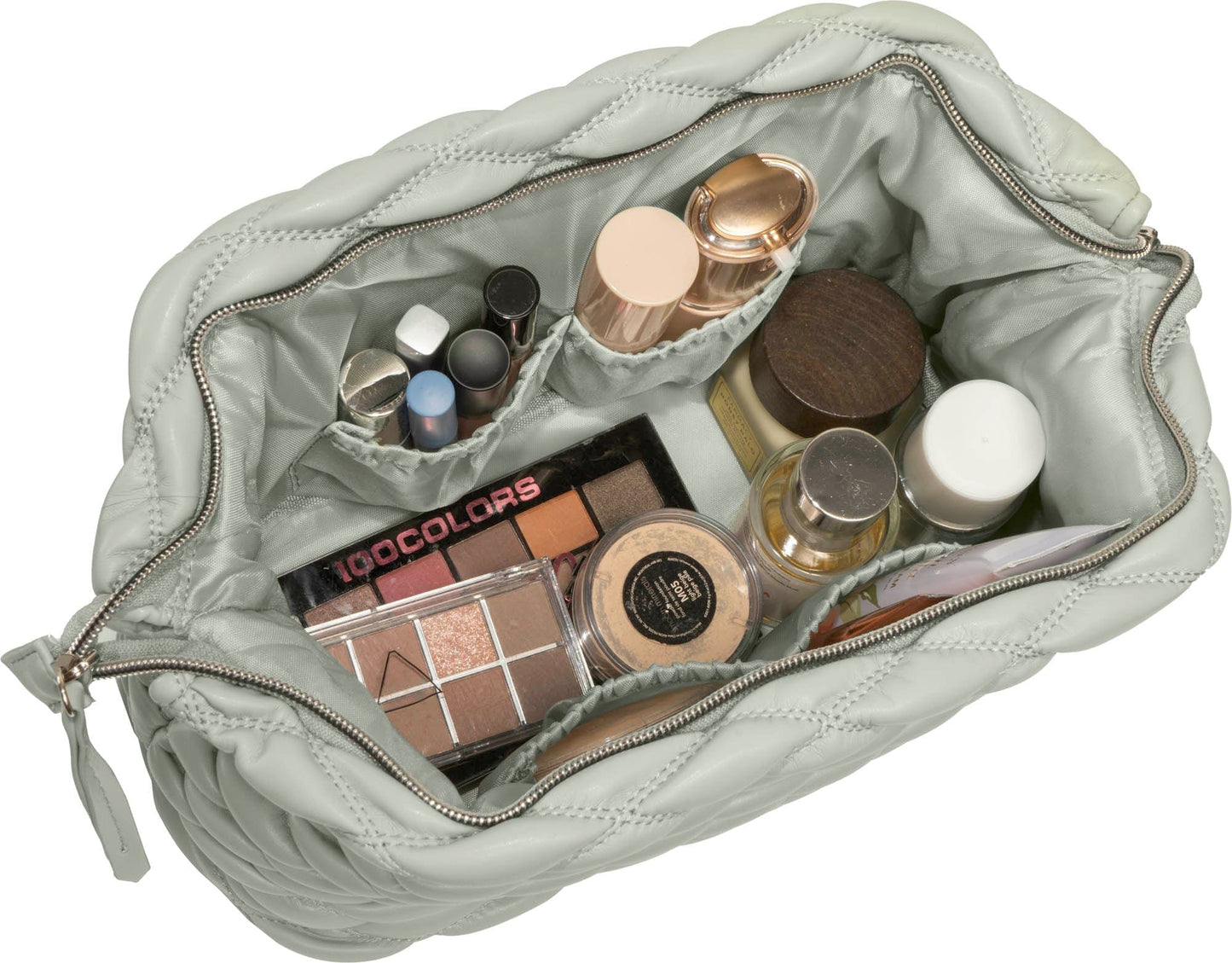 Joan & David Bubble Quilted Cosmetic Bag