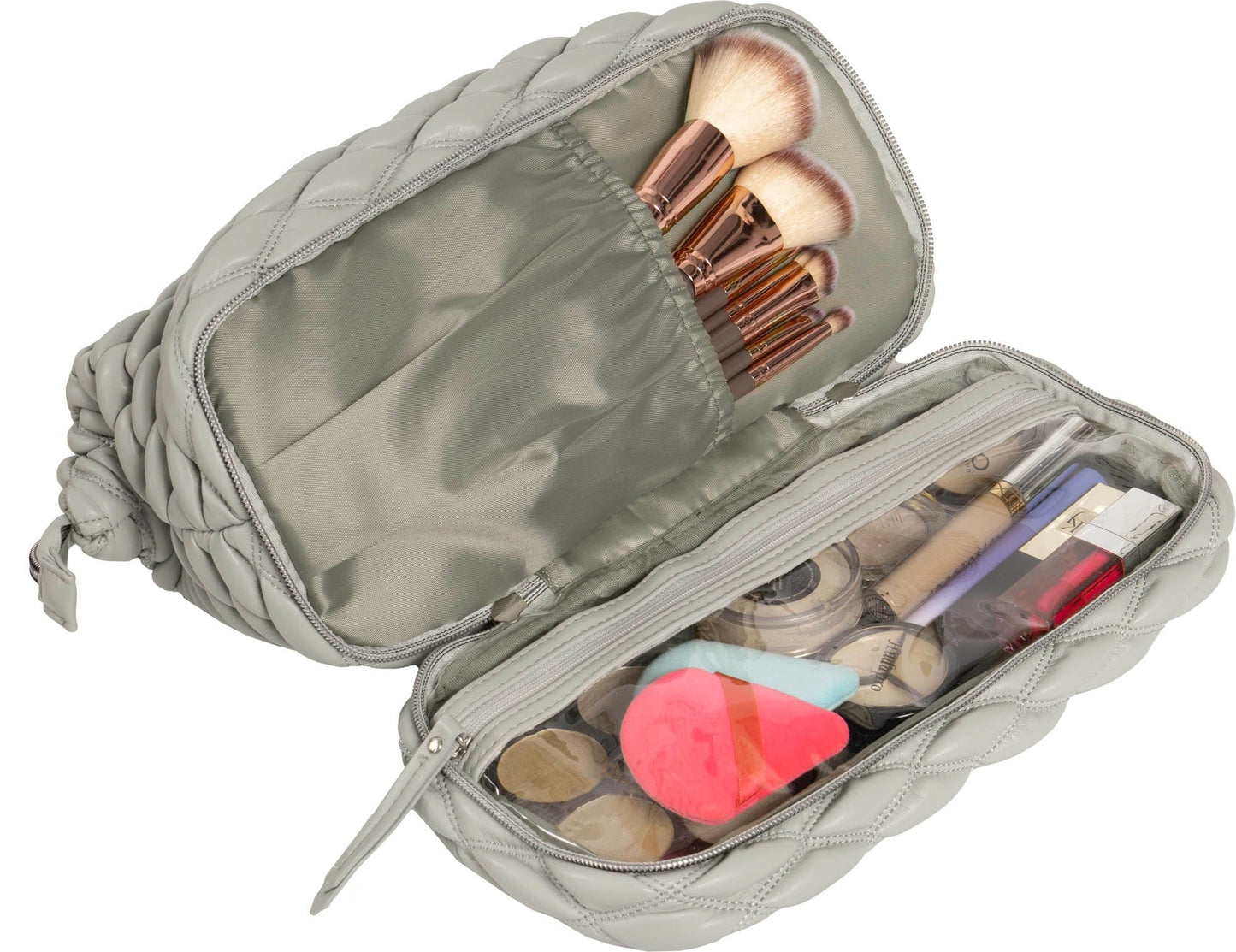 Joan & David Bubble Quilted Cosmetic Bag