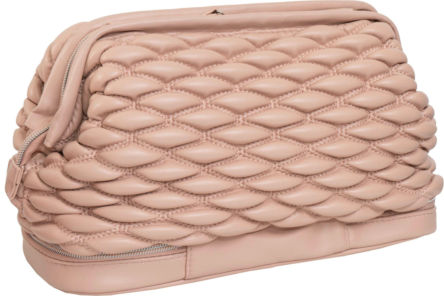 Joan & David Bubble Quilted Cosmetic Bag