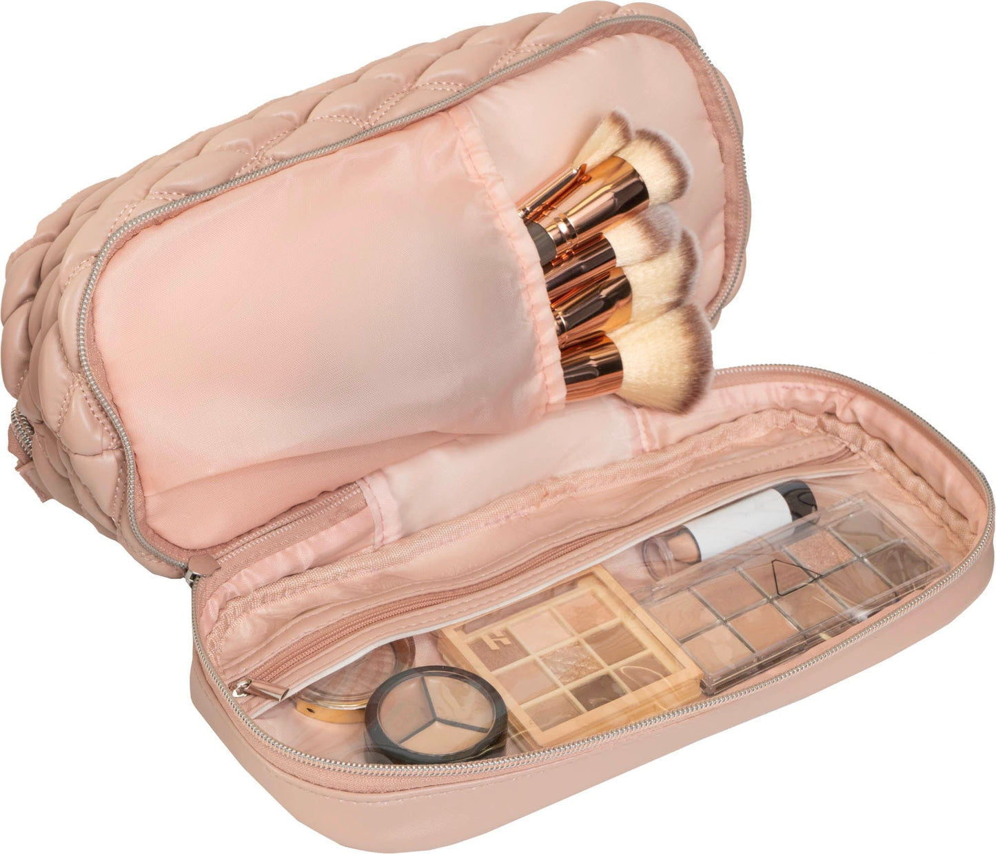 Joan & David Bubble Quilted Cosmetic Bag
