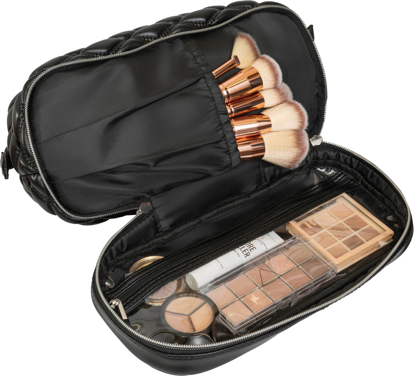 Joan & David Bubble Quilted Cosmetic Bag
