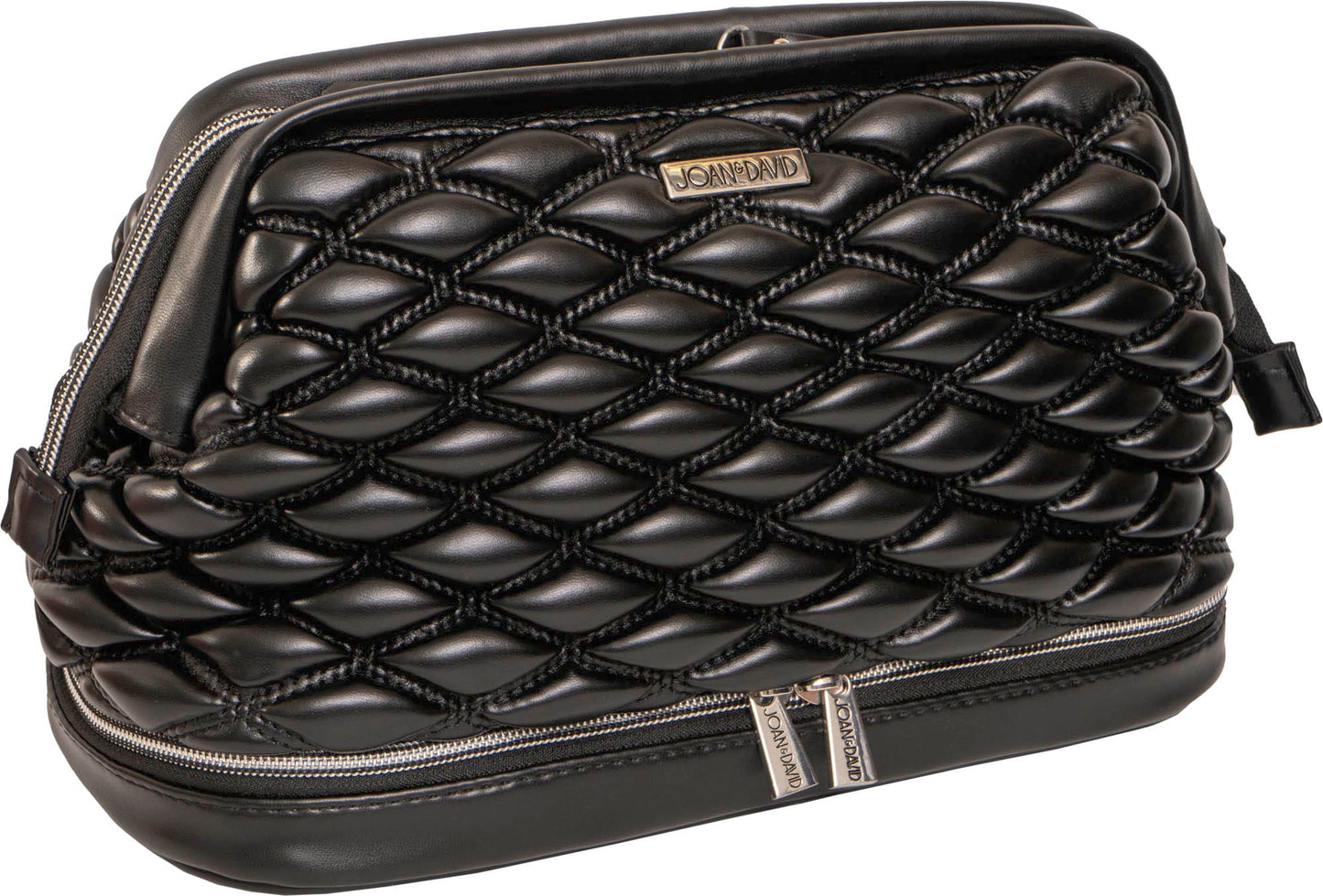 Joan & David Bubble Quilted Cosmetic Bag