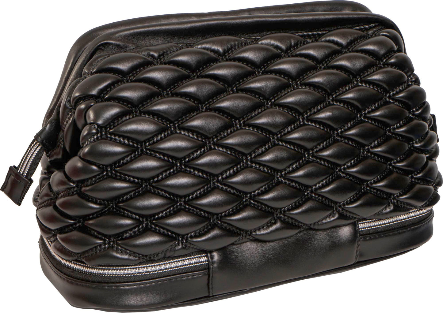 Joan & David Bubble Quilted Cosmetic Bag