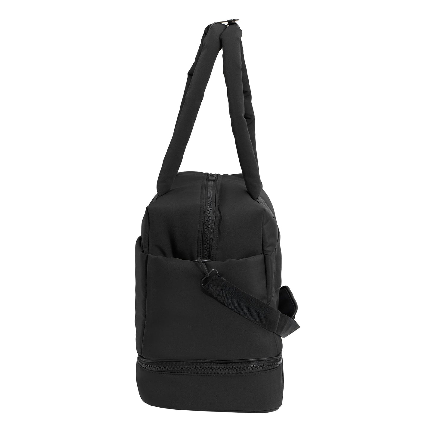 Joan & David 18 Inch High Density Sport Nylon Drop Bottom Duffel Bag