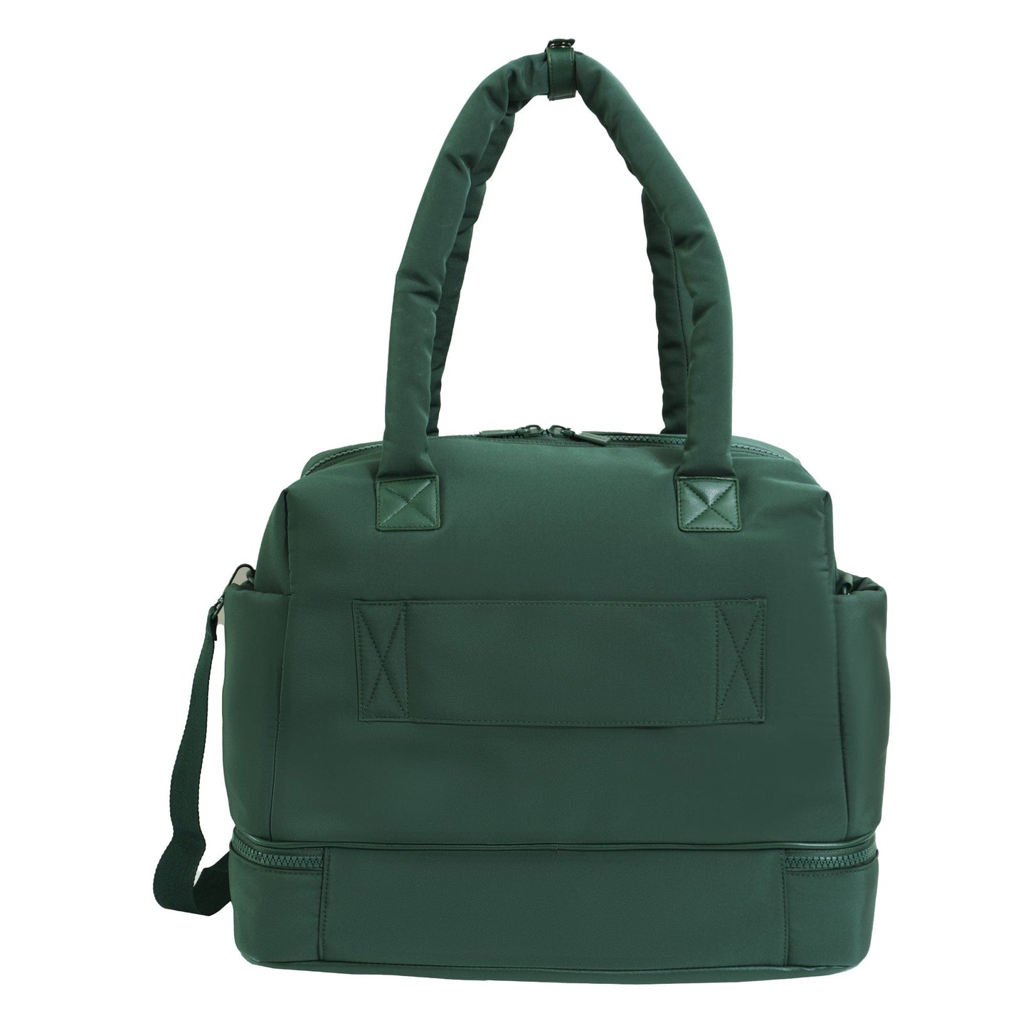 Joan & David 18 Inch High Density Sport Nylon Drop Bottom Duffel Bag