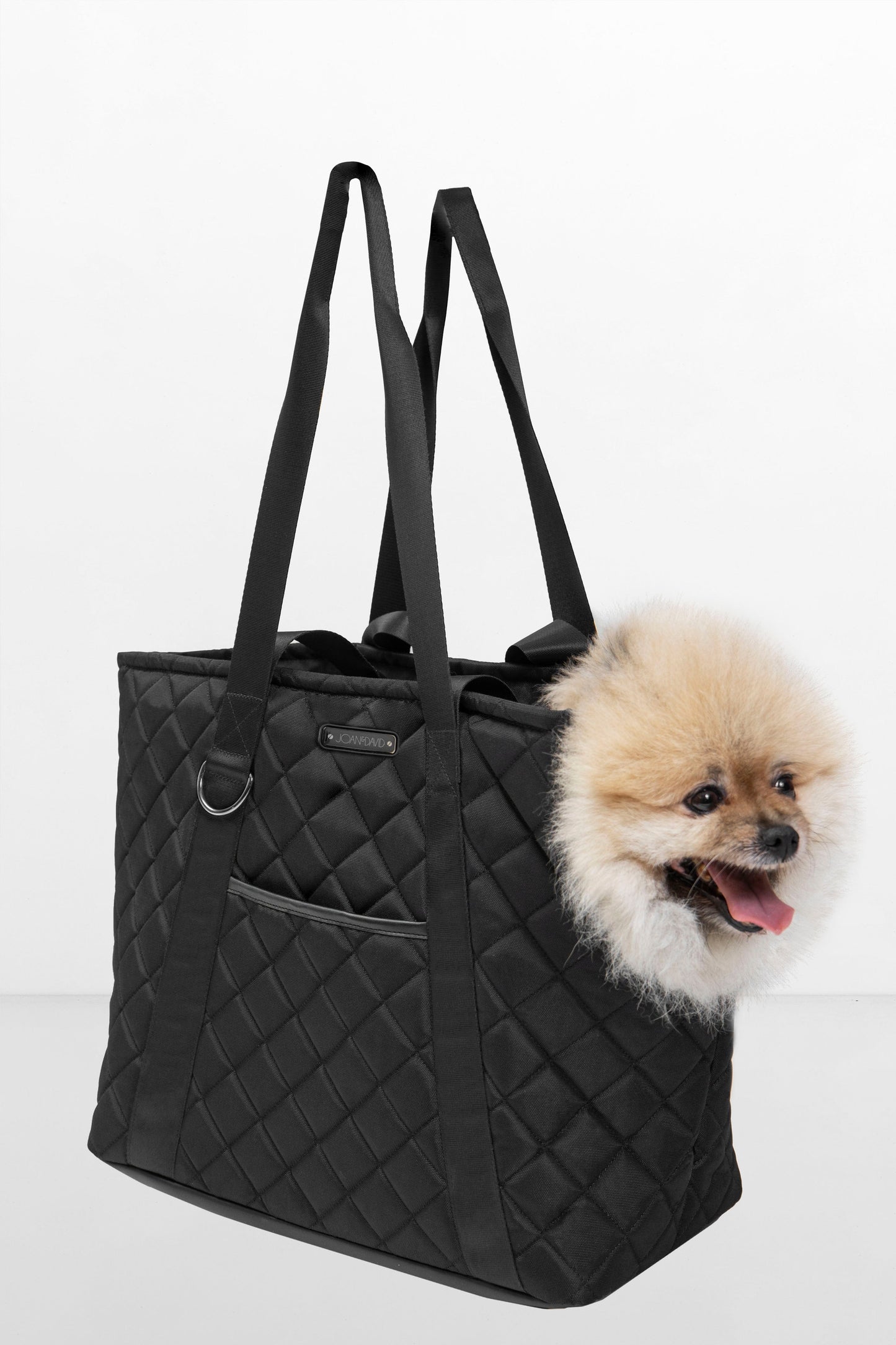 Joan & David Quilted Dog Carrier Tote