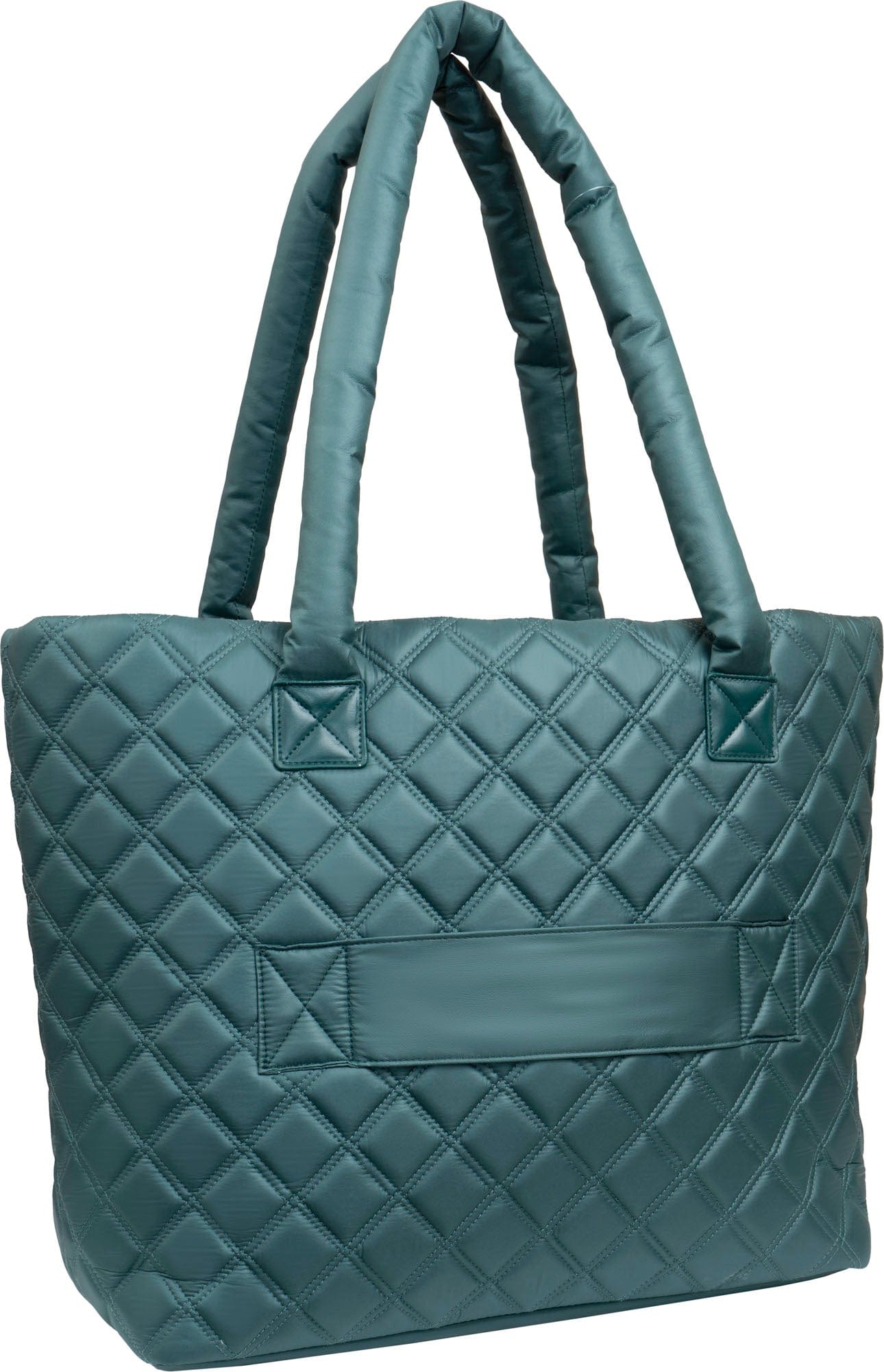 Joan & David Diamond Quilted Parachute Nylon Travel Tote