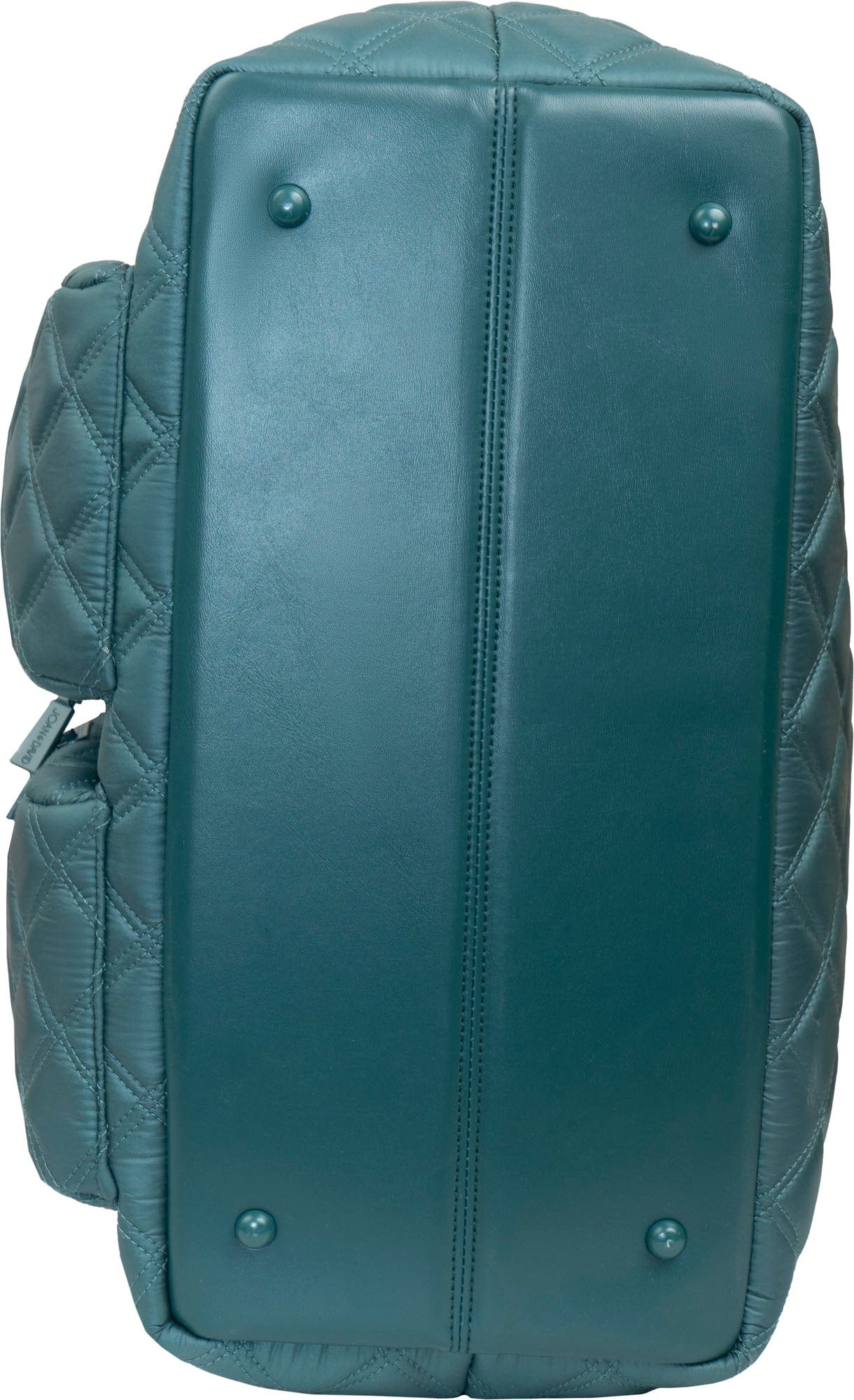 Joan & David Diamond Quilted Parachute Nylon Travel Tote