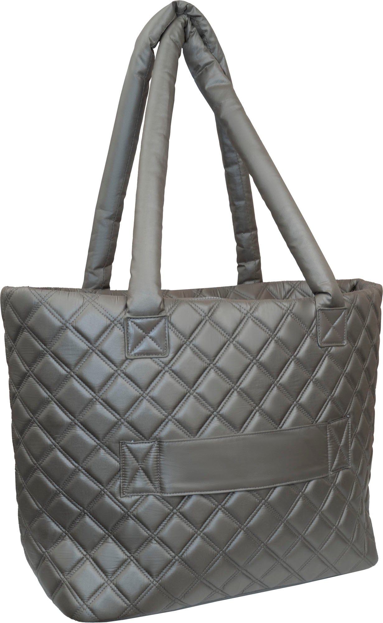 Joan & David Diamond Quilted Parachute Nylon Travel Tote