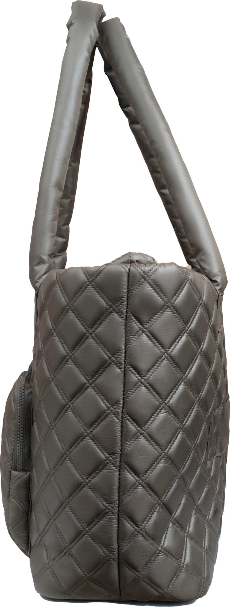 Joan & David Diamond Quilted Parachute Nylon Travel Tote