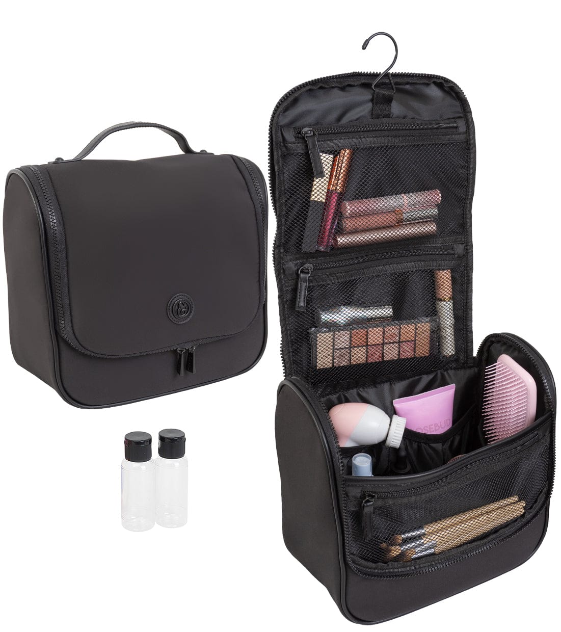 Joan & David High Density Sport Nylon Hanging Toiletry Organizer Bag