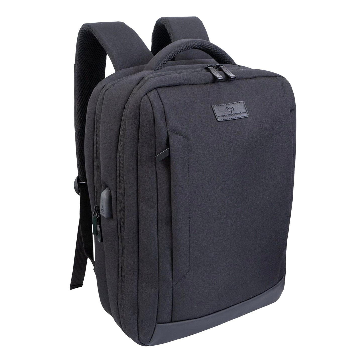 Jack Abrahams The Collins Men's 18-In Twill Workbook Backpack