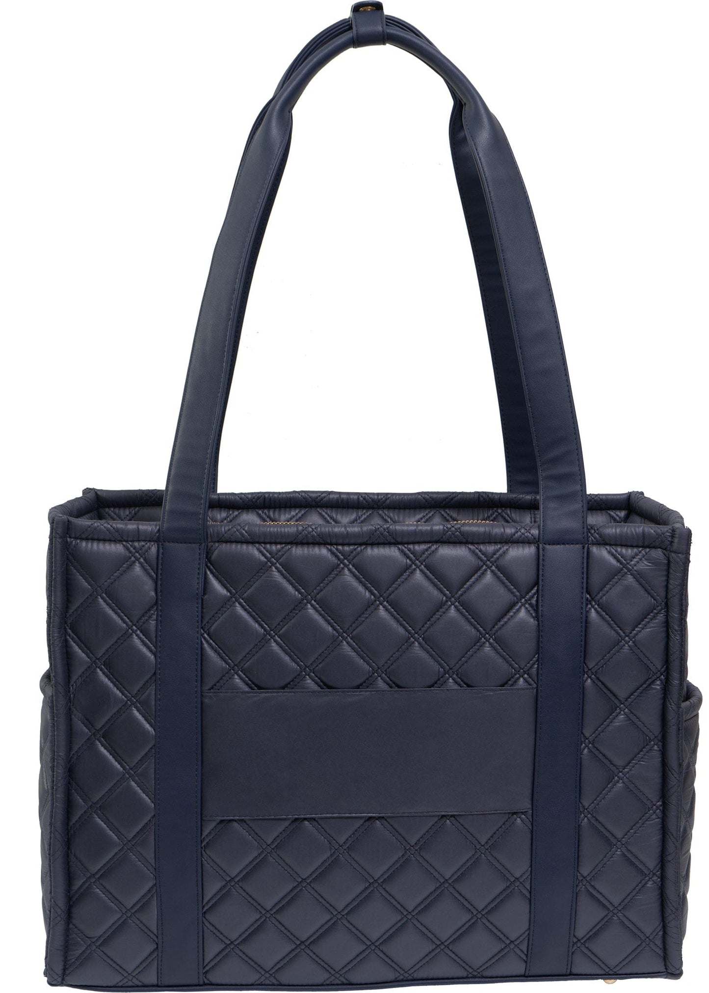 Joan & David The Daphne Diamond Quilted Square Tote