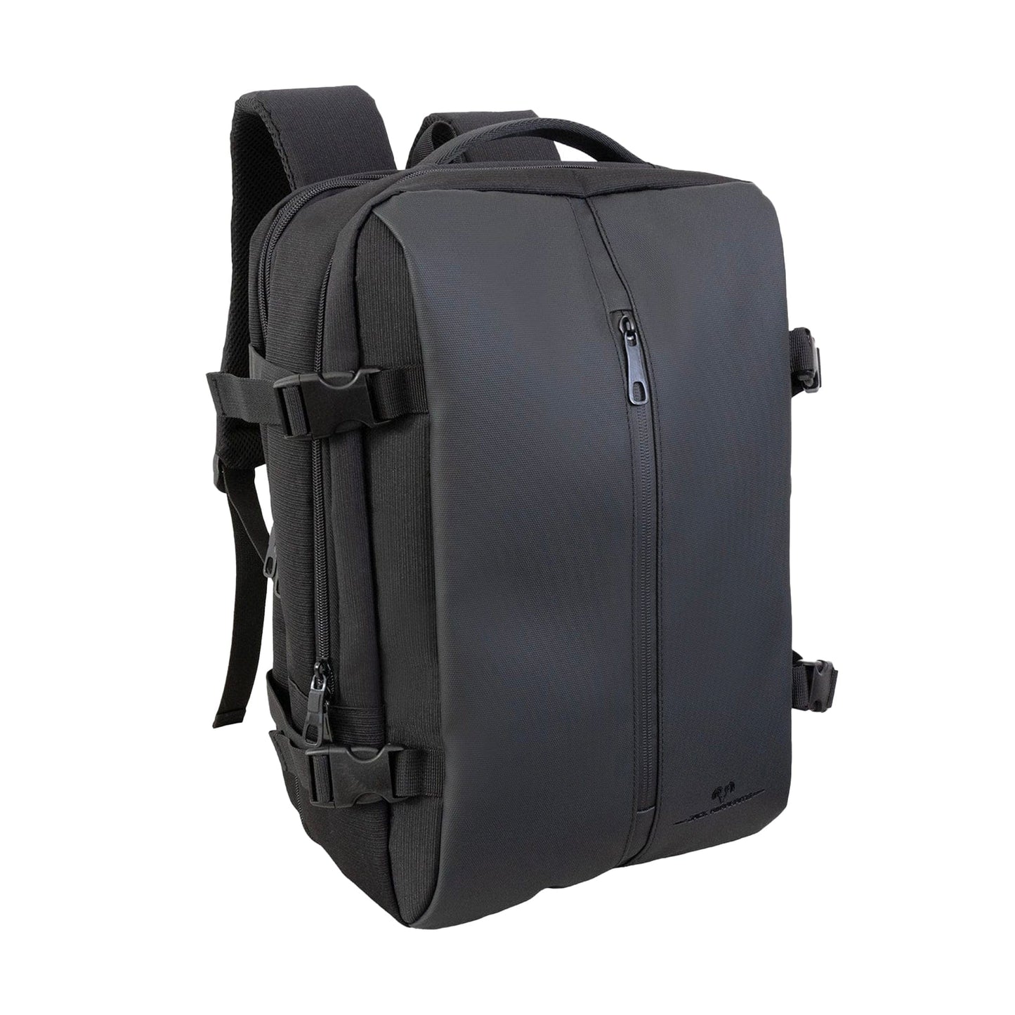 Jack Abrahams |The Mitchell | Men's 18-In Tarpaulin Expandable Travel Backpack with USB Port
