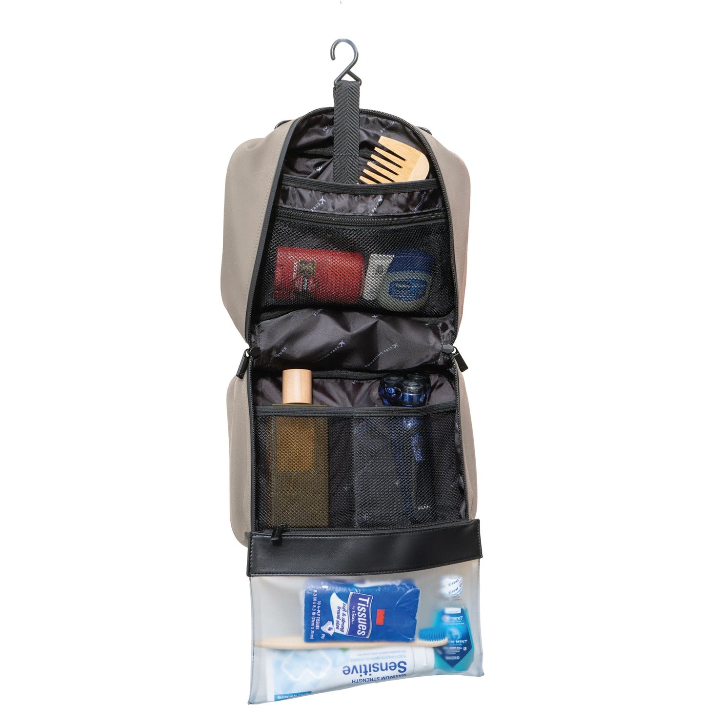 Boarding Pass The Expedition Nylon Hanging Toiletry Case