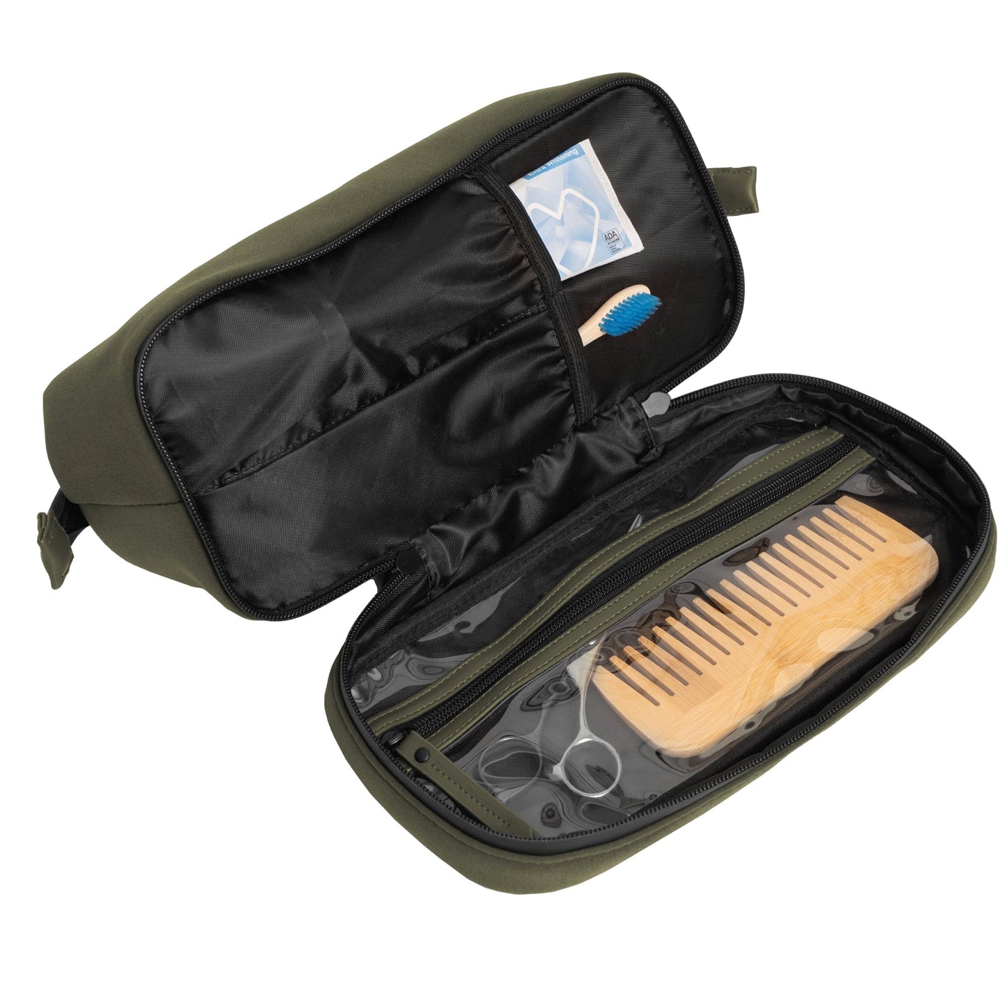 Boarding Pass The Callisto Neoprene Drop Bottom Toiletry Case