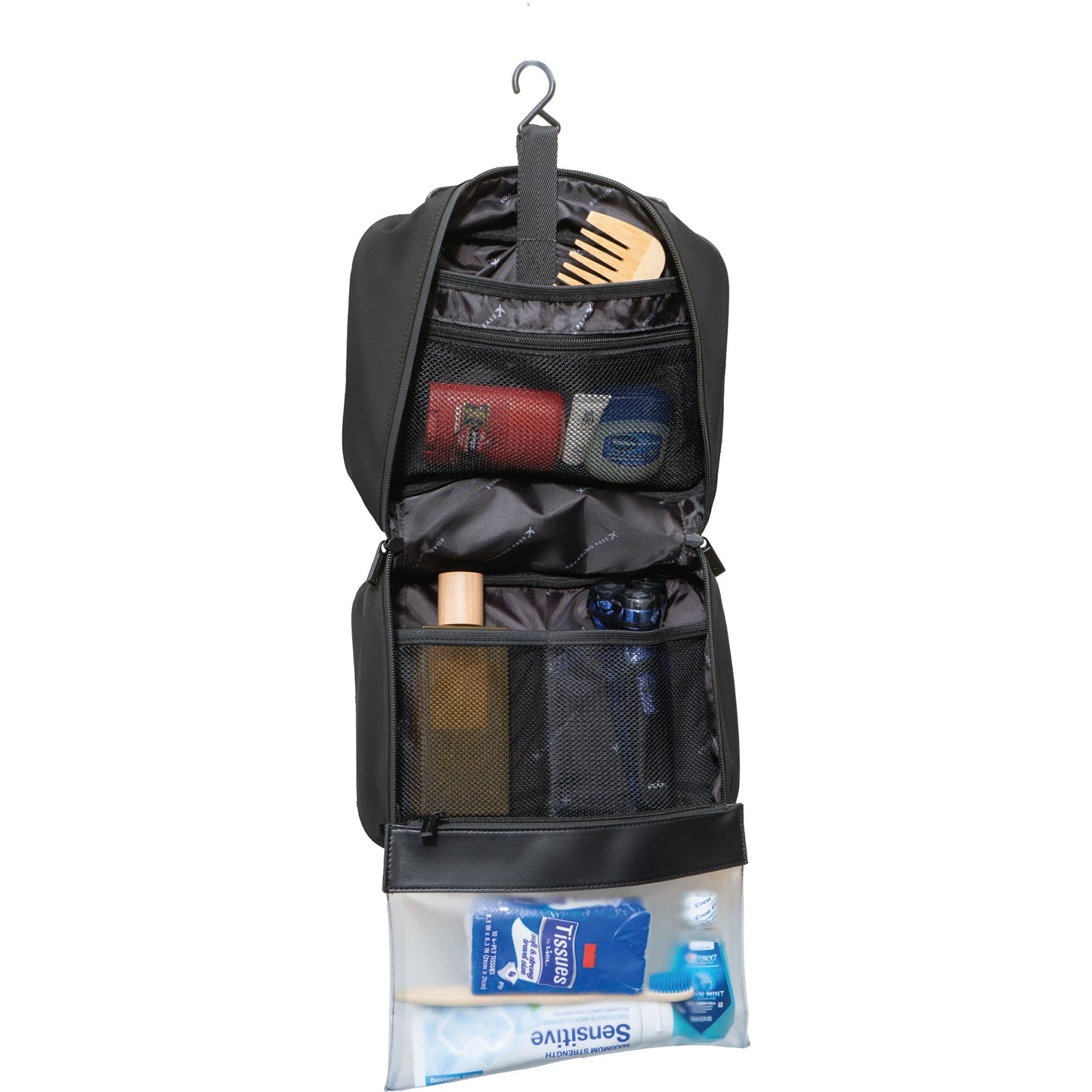 Boarding Pass The Expedition Nylon Hanging Toiletry Case