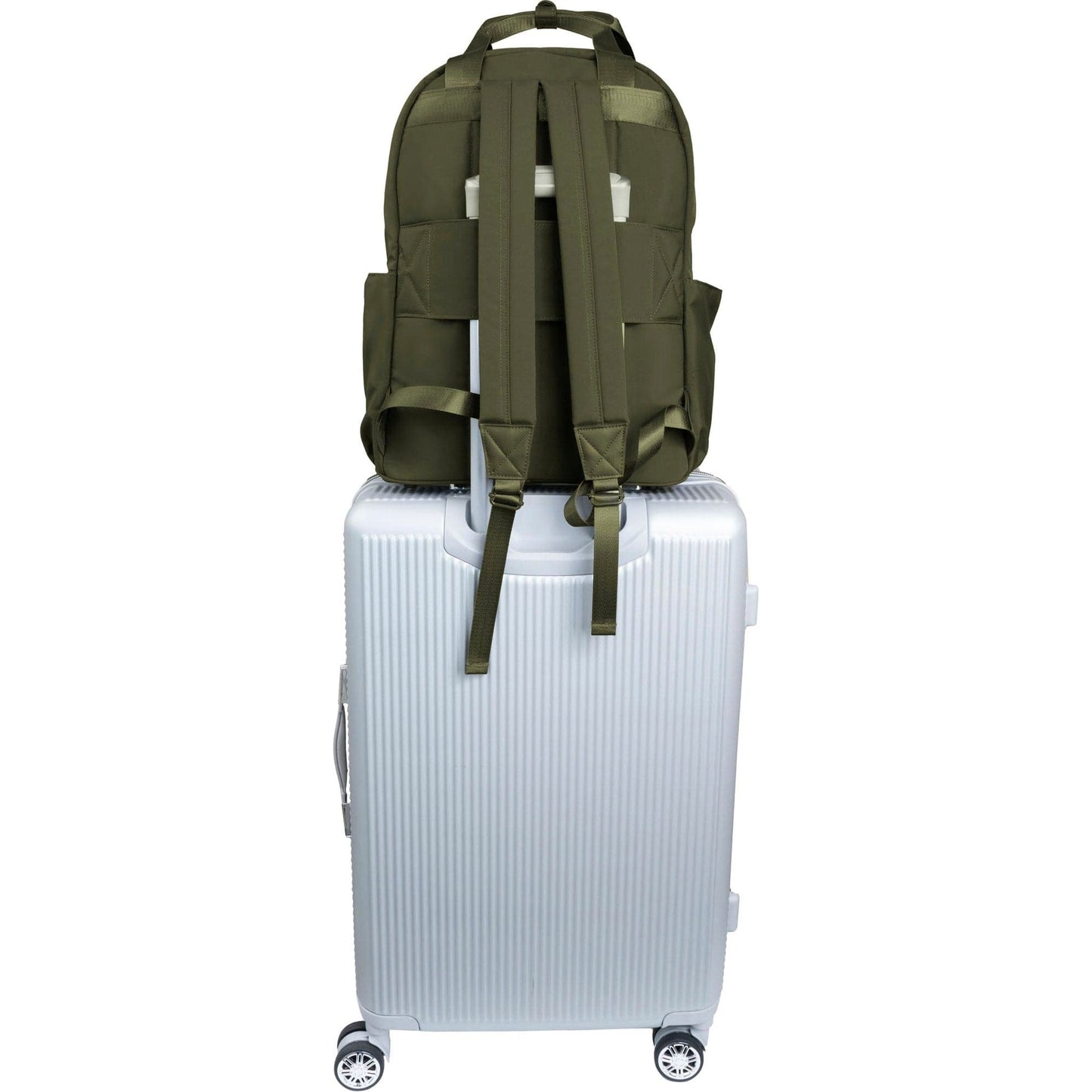 Joan & David Sport Nylon 18 Inch Pocket Workbook Backpack