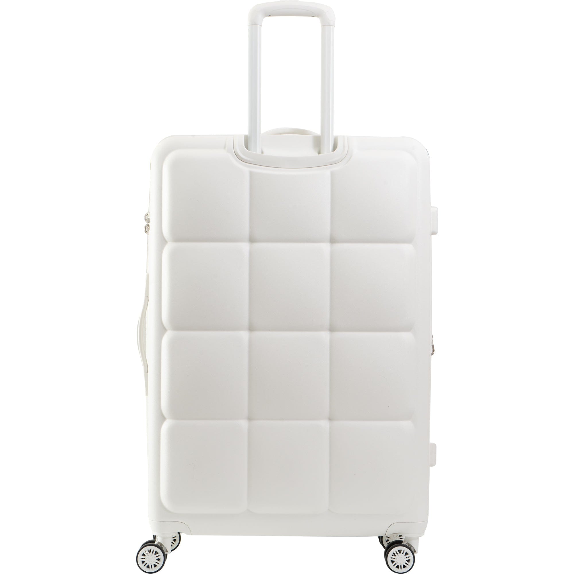 Max Studio The Square Embossed ABS 2-Piece Hard-Sided Luggage Set