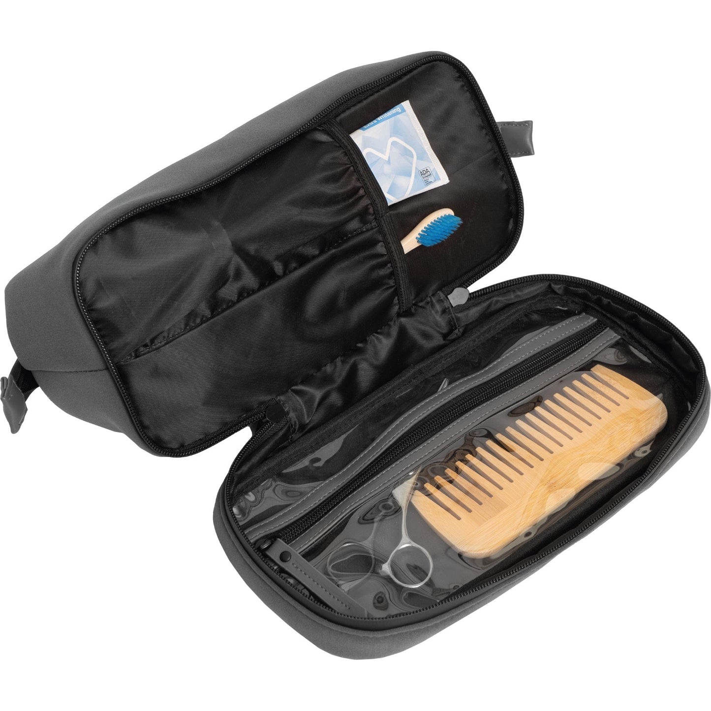 Boarding Pass The Callisto Neoprene Drop Bottom Toiletry Case