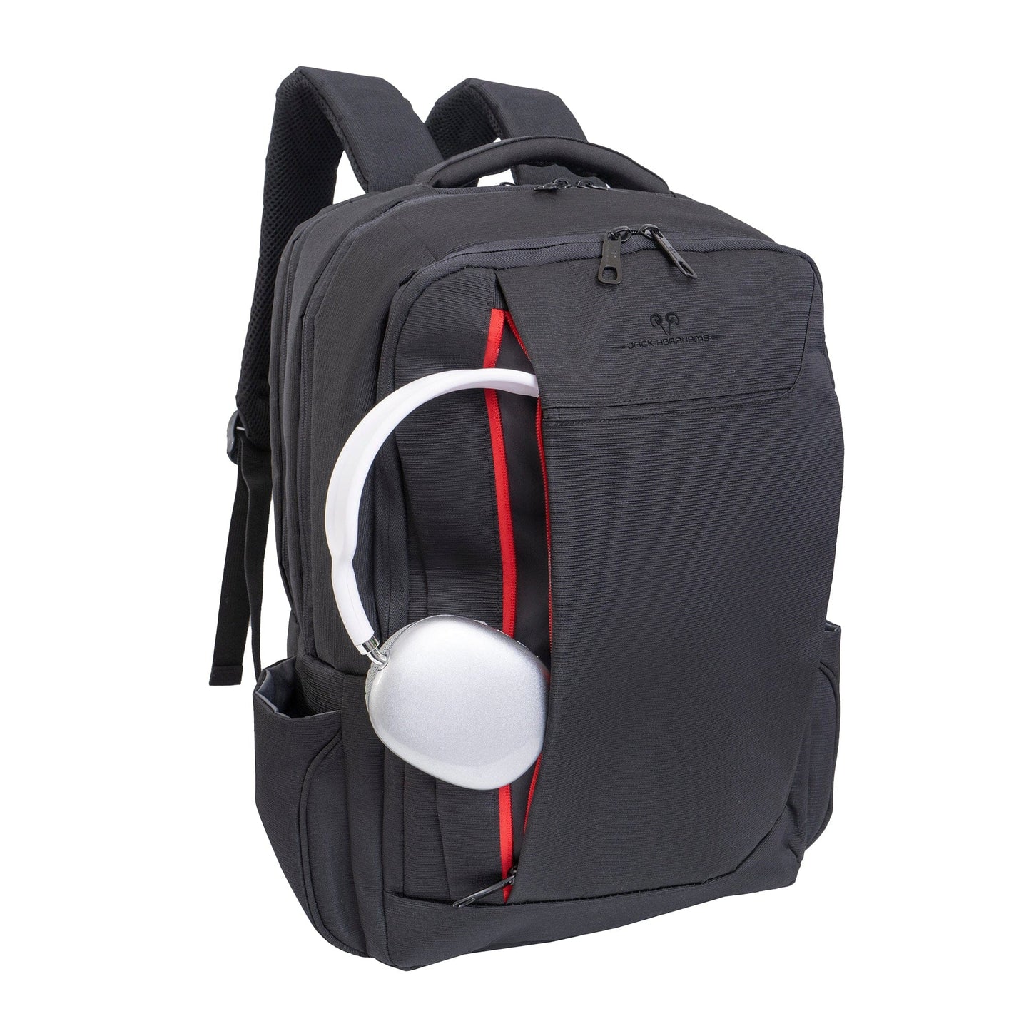 Jack Abrahams |The Columbia | Men's 18-In Lightweight Textured Workbook Backpack with USB Port