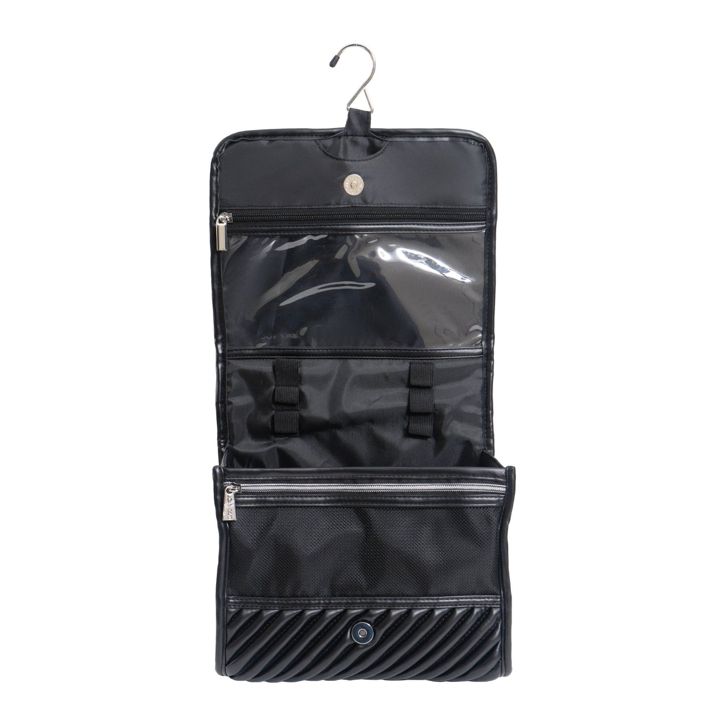 Joan & David The Large Hanging Diagonal Quilted Toiletry Case