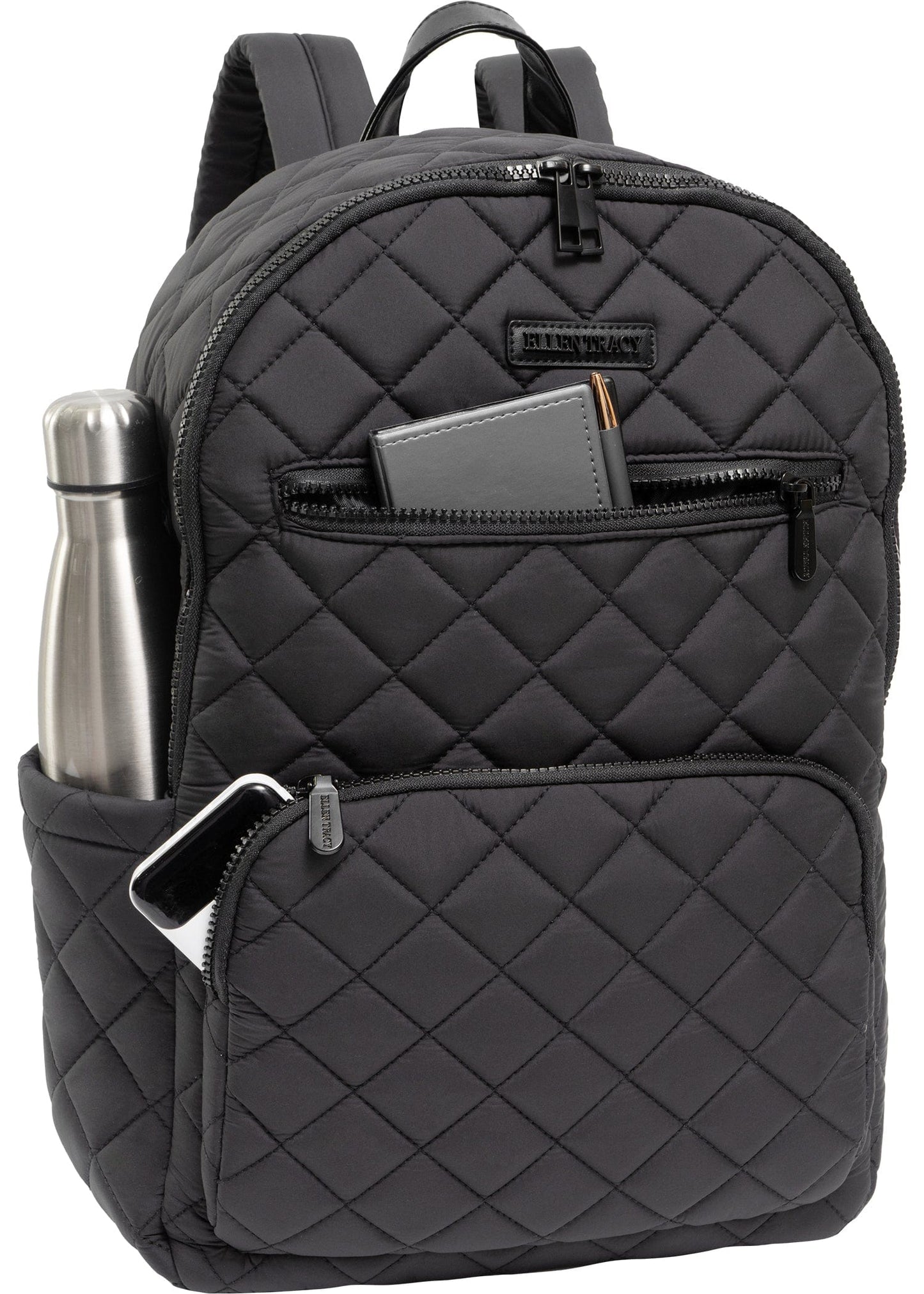 Ellen Tracy The Melanie Quilted Backpack