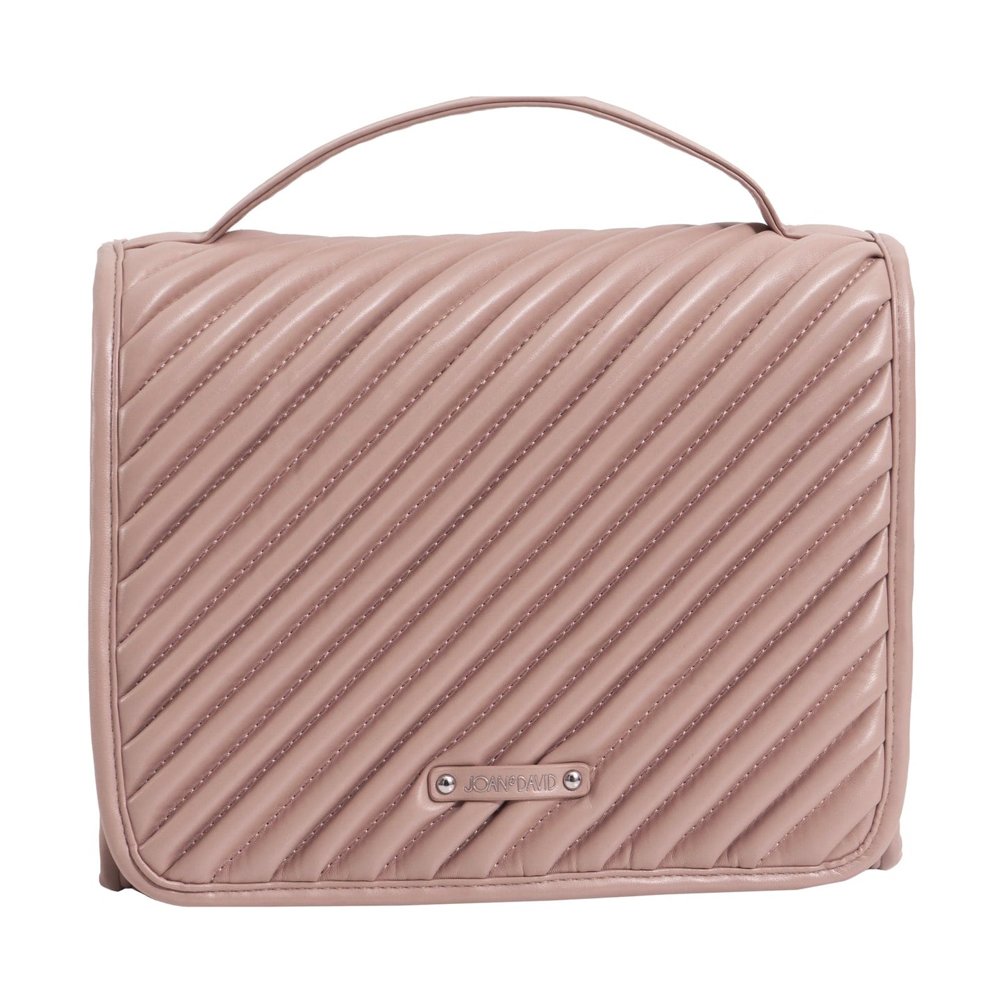 Joan & David The Large Hanging Diagonal Quilted Toiletry Case