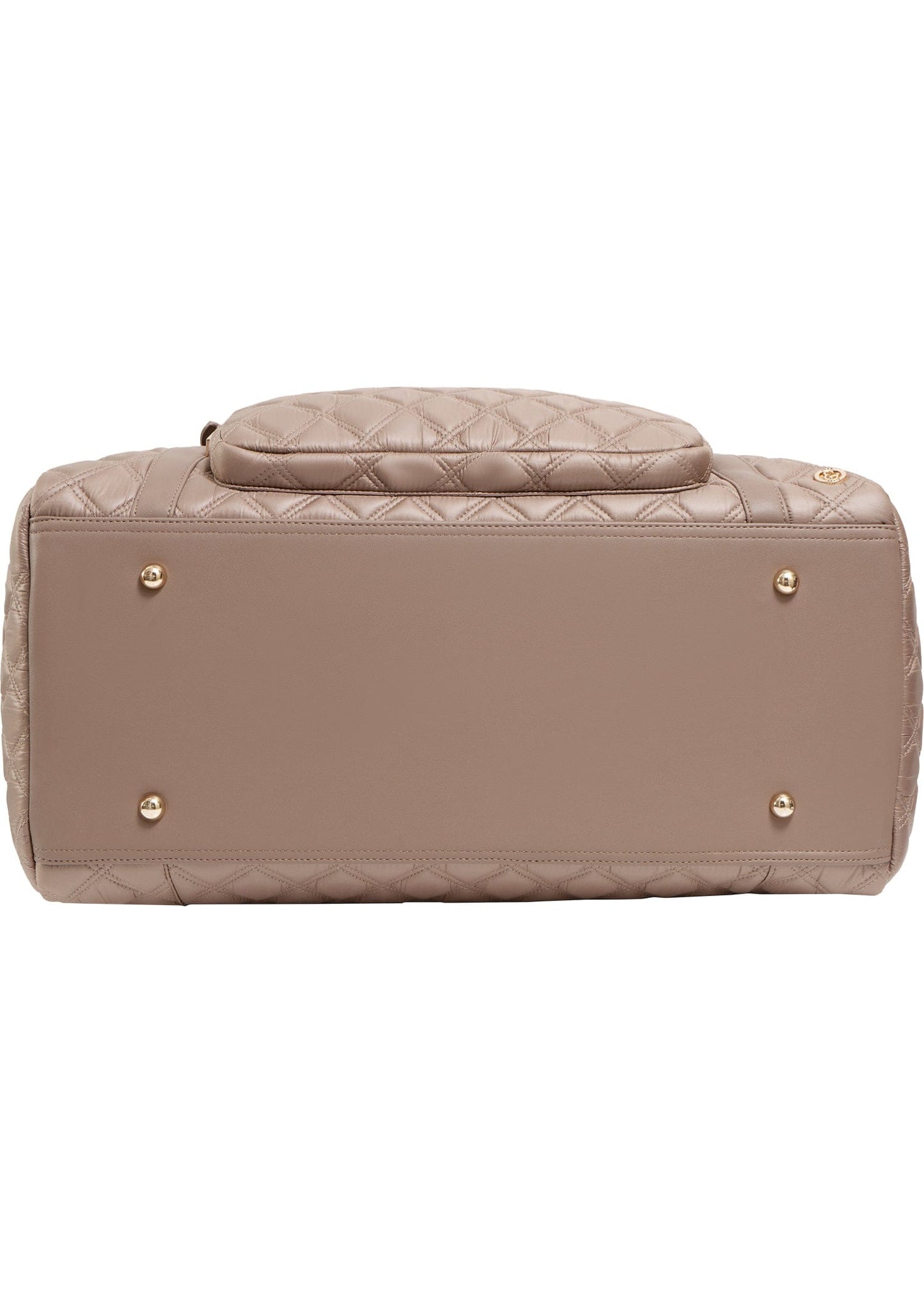 Joan & David The Sloane Diamond Quilted Weekender Duffle Bag