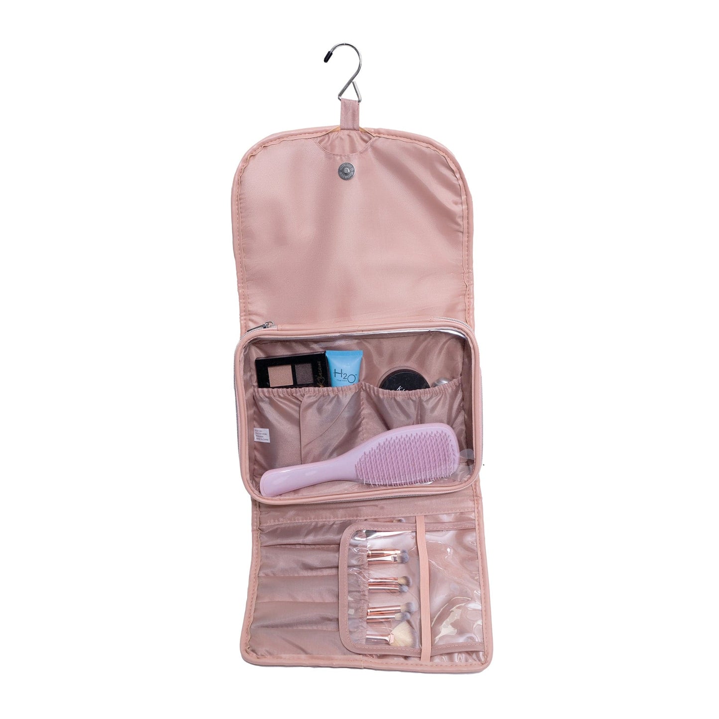 Joan & David The Small Hanging Diagonal Quilted Toiletry Case