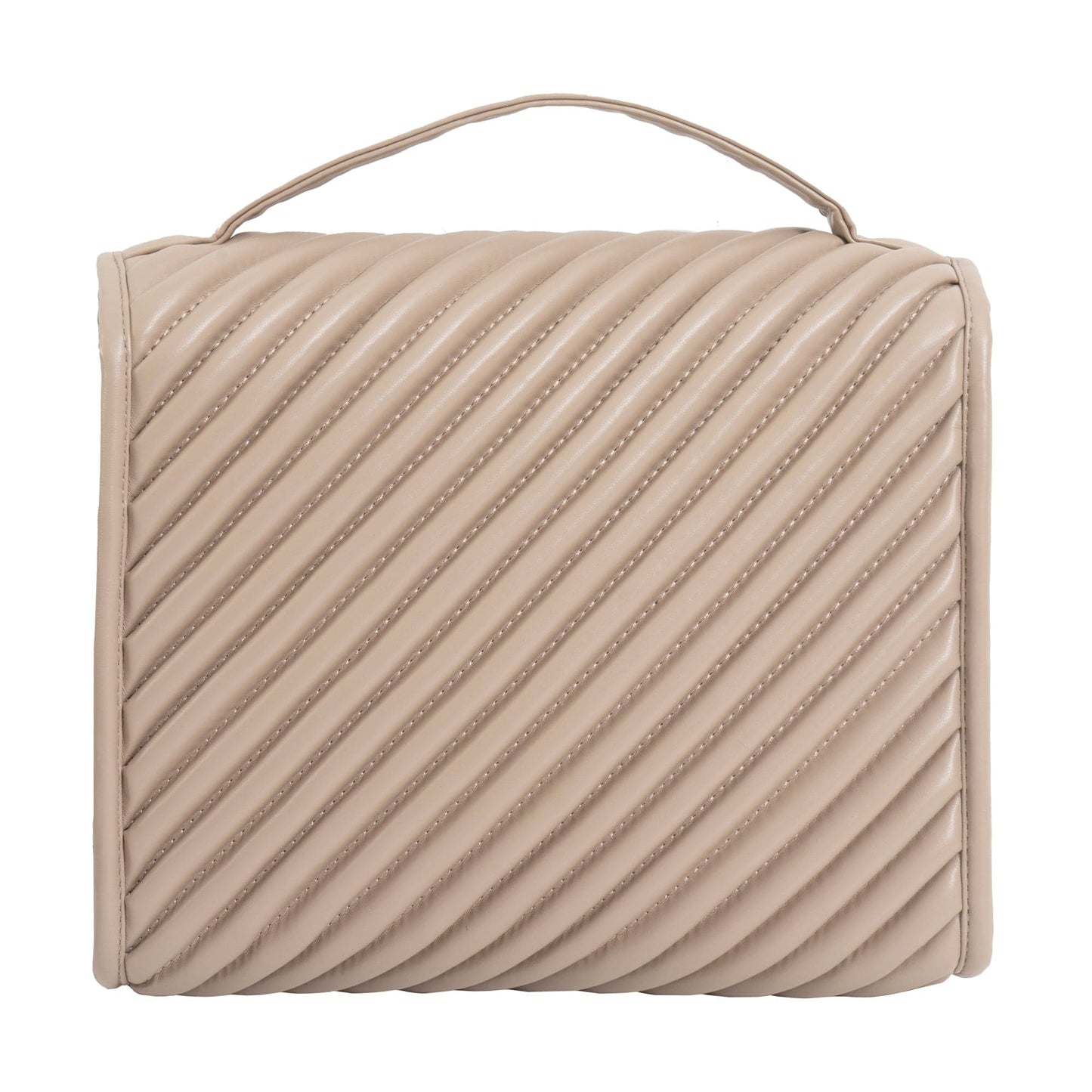 Joan & David The Large Hanging Diagonal Quilted Toiletry Case