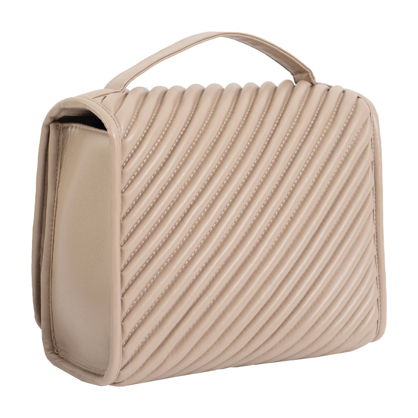 Joan & David The Large Hanging Diagonal Quilted Toiletry Case