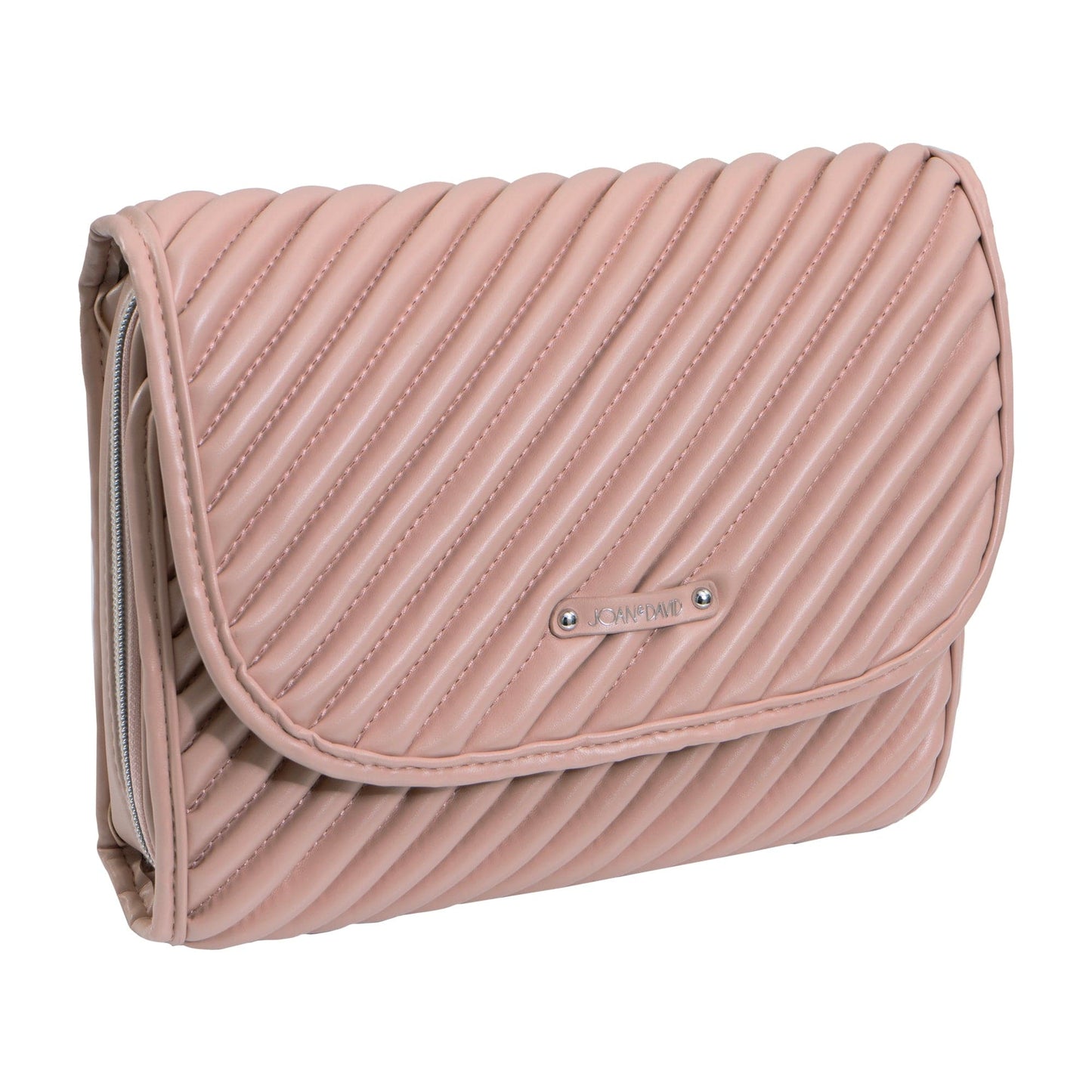 Joan & David The Small Hanging Diagonal Quilted Toiletry Case